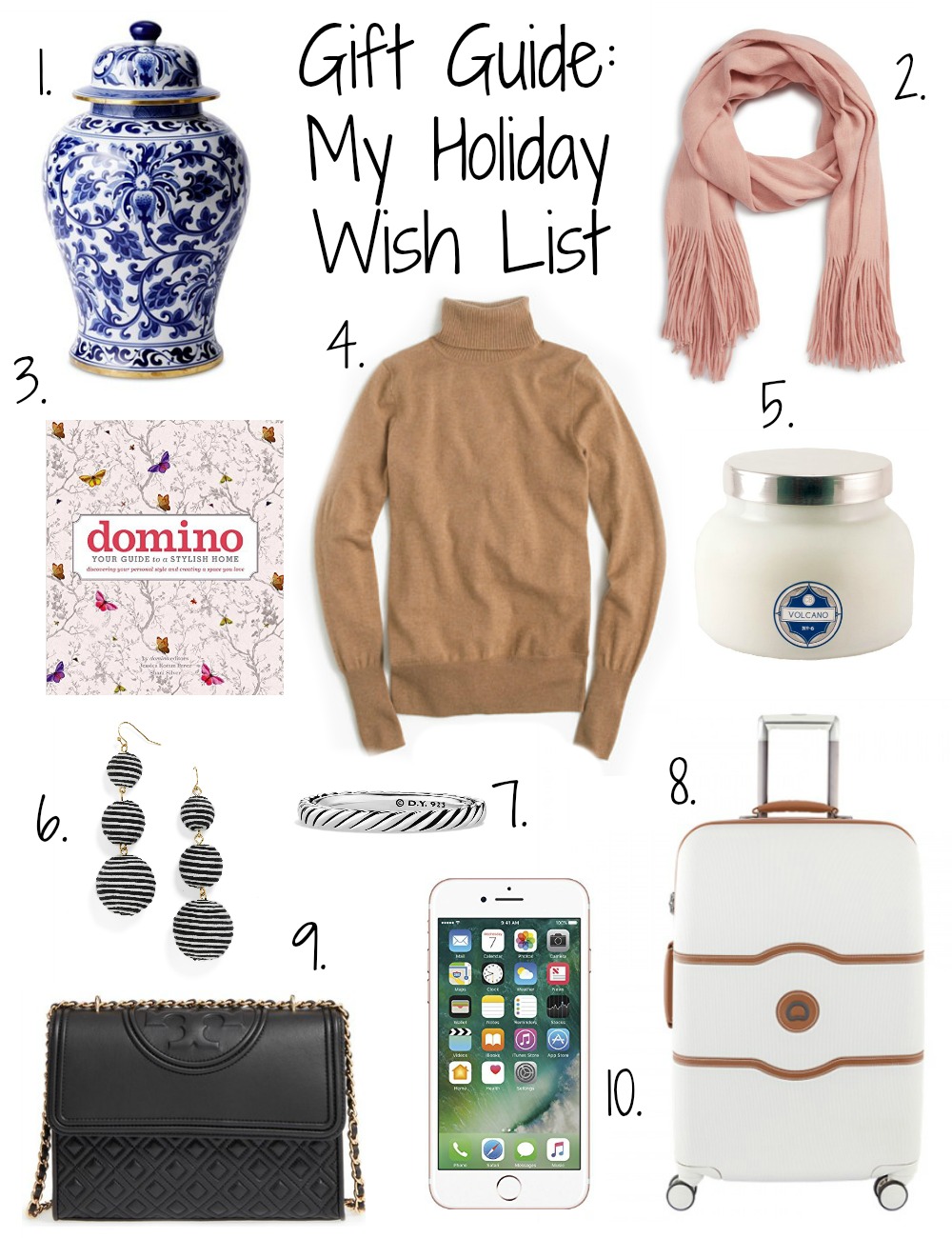 my-holiday-wish-list - Gift Guide: My Holiday Wish List by North Carolina style blogger Coffee Beans and Bobby Pins