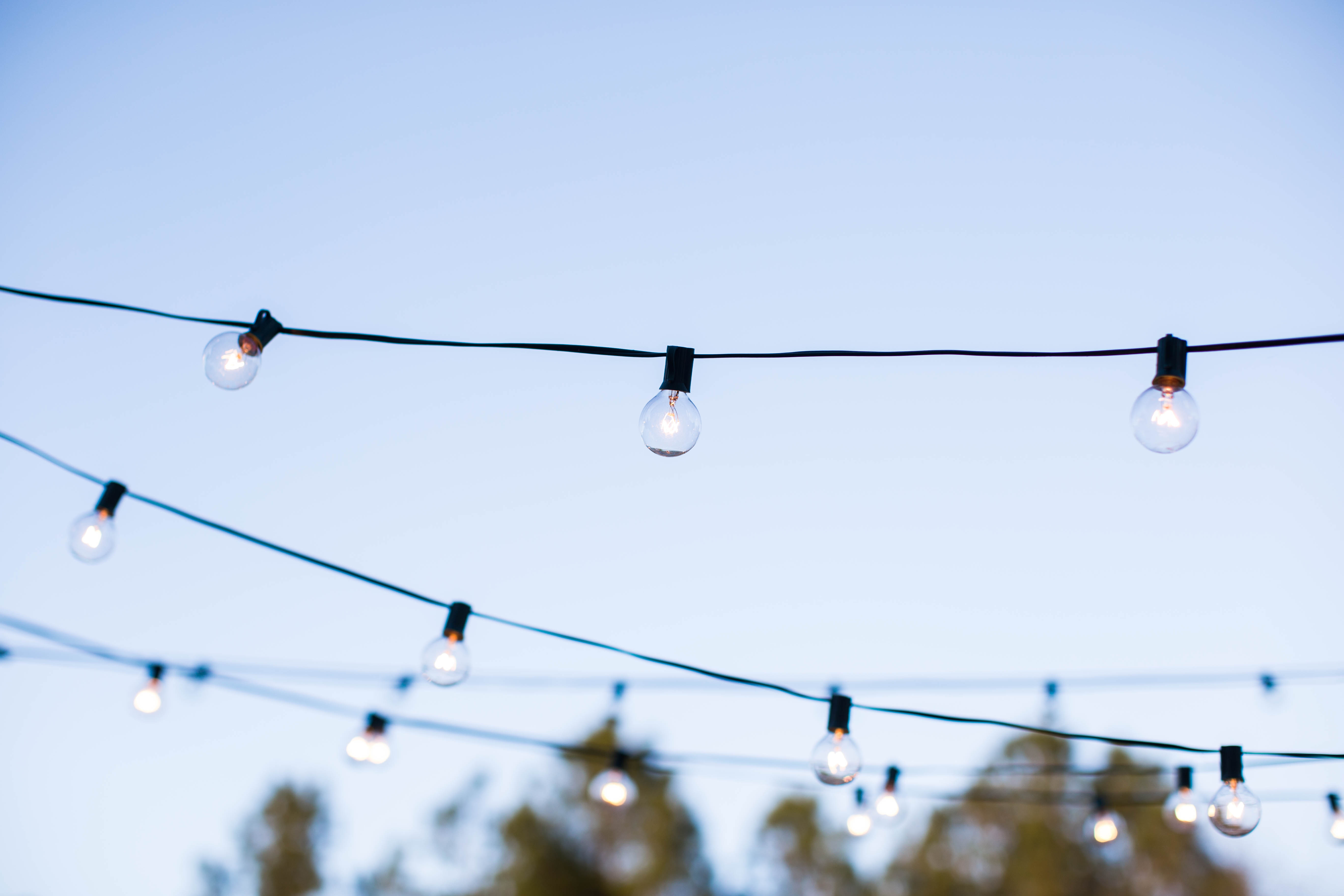 String Patio Lights | coffeebeansandbobbypins.com