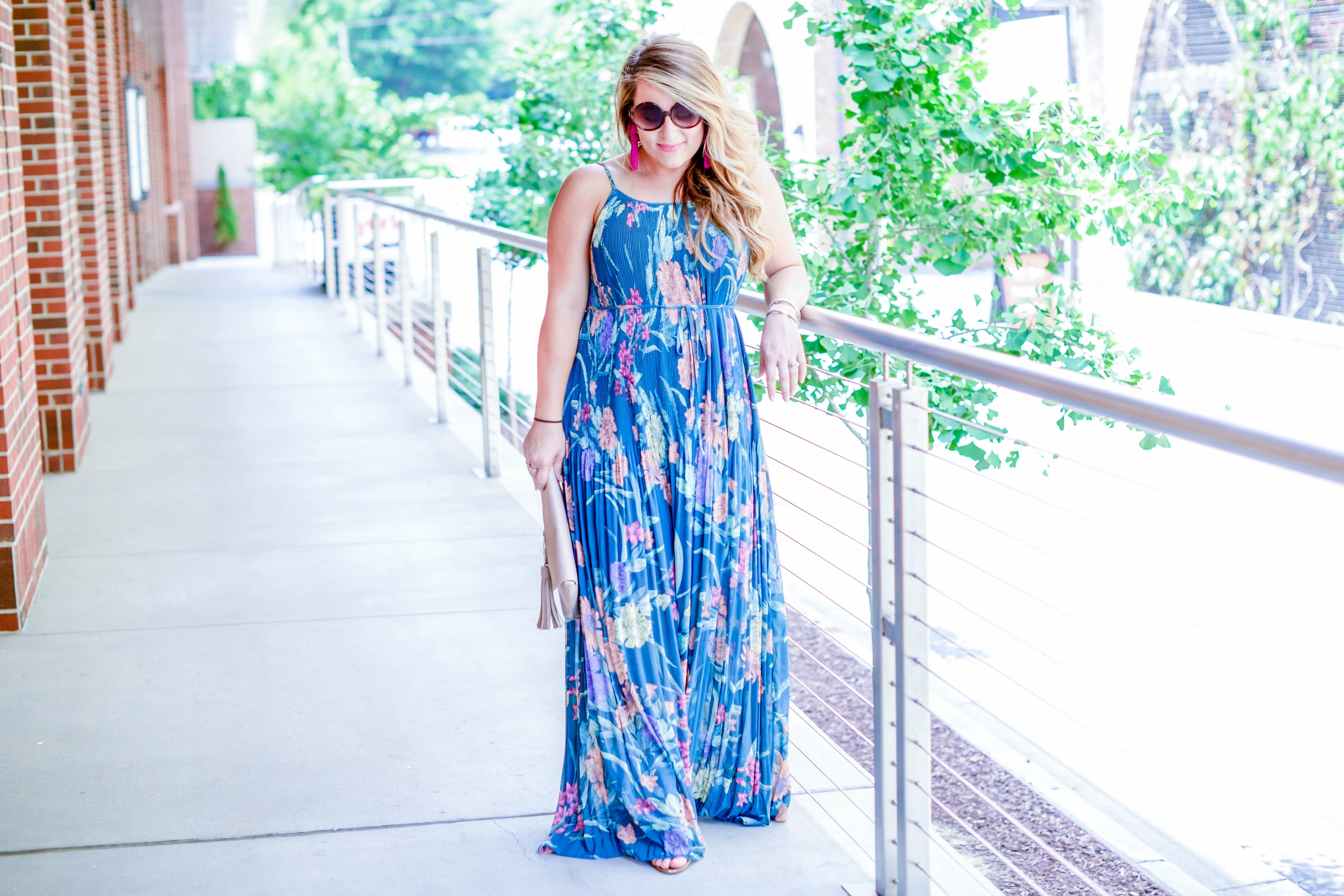 Short Girl's Guide On How To Wear A Maxi Dress by NC fashion blogger Amy of Coffee Beans and Bobby Pins