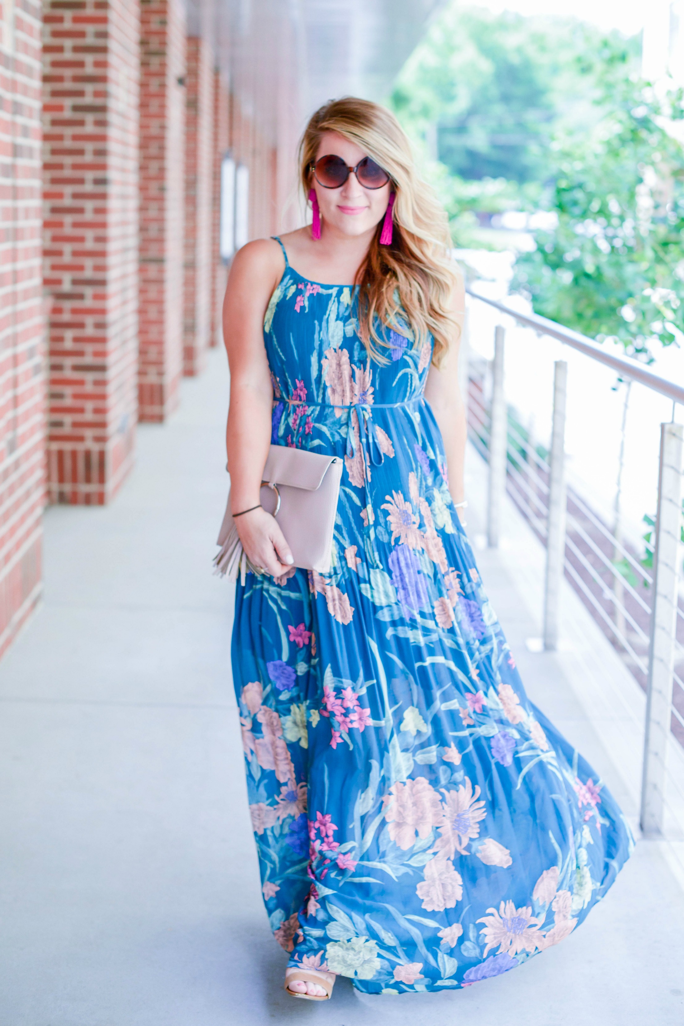 Short Girl's Guide On How To Wear A Maxi Dress by NC fashion blogger Amy of Coffee Beans and Bobby Pins