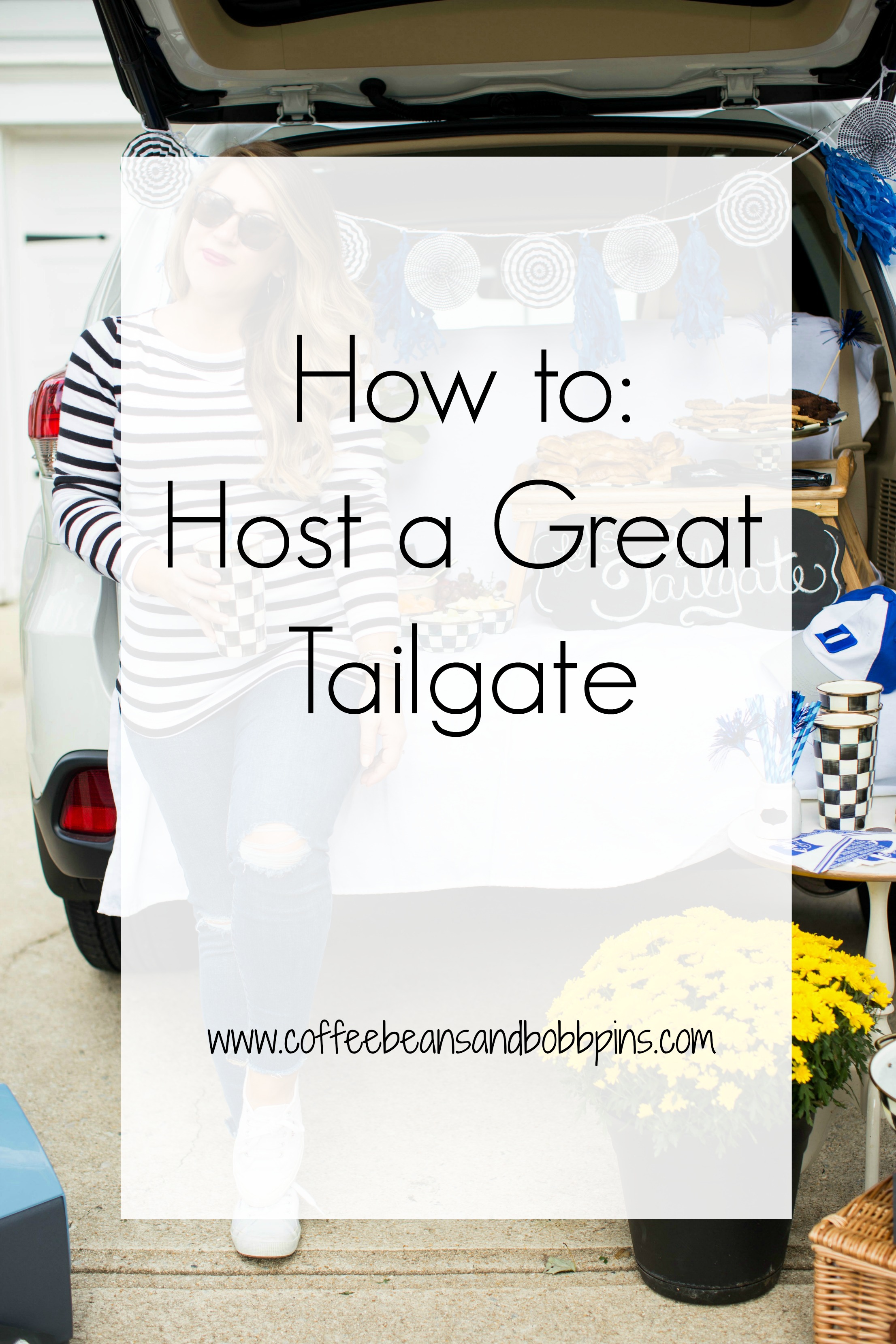 How to: Host a Great Tailgate Party by North Carolina lifestyle blogger Coffee Beans and Bobby Pins