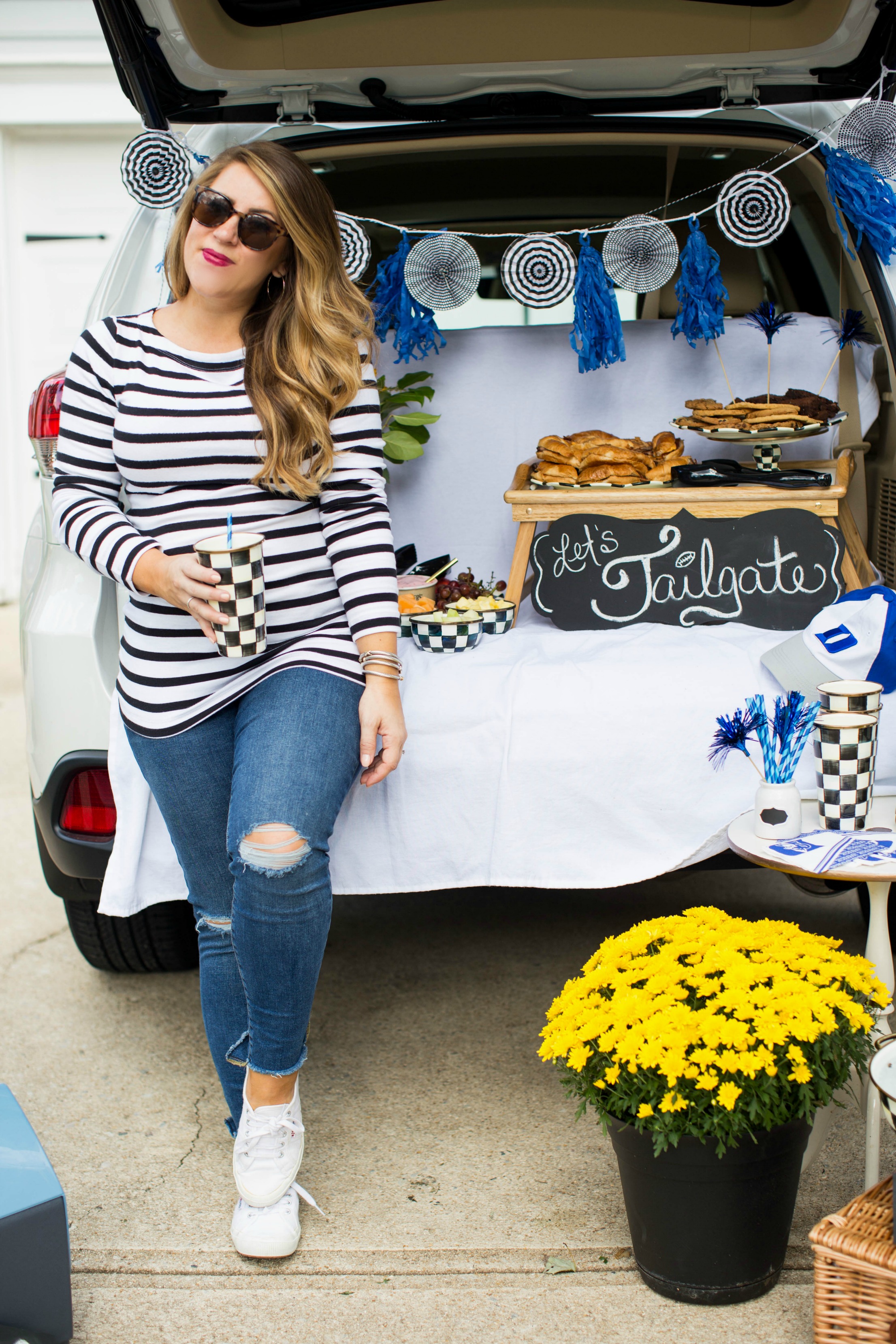 How to: Host a Great Tailgate Party by North Carolina lifestyle blogger Coffee Beans and Bobby Pins