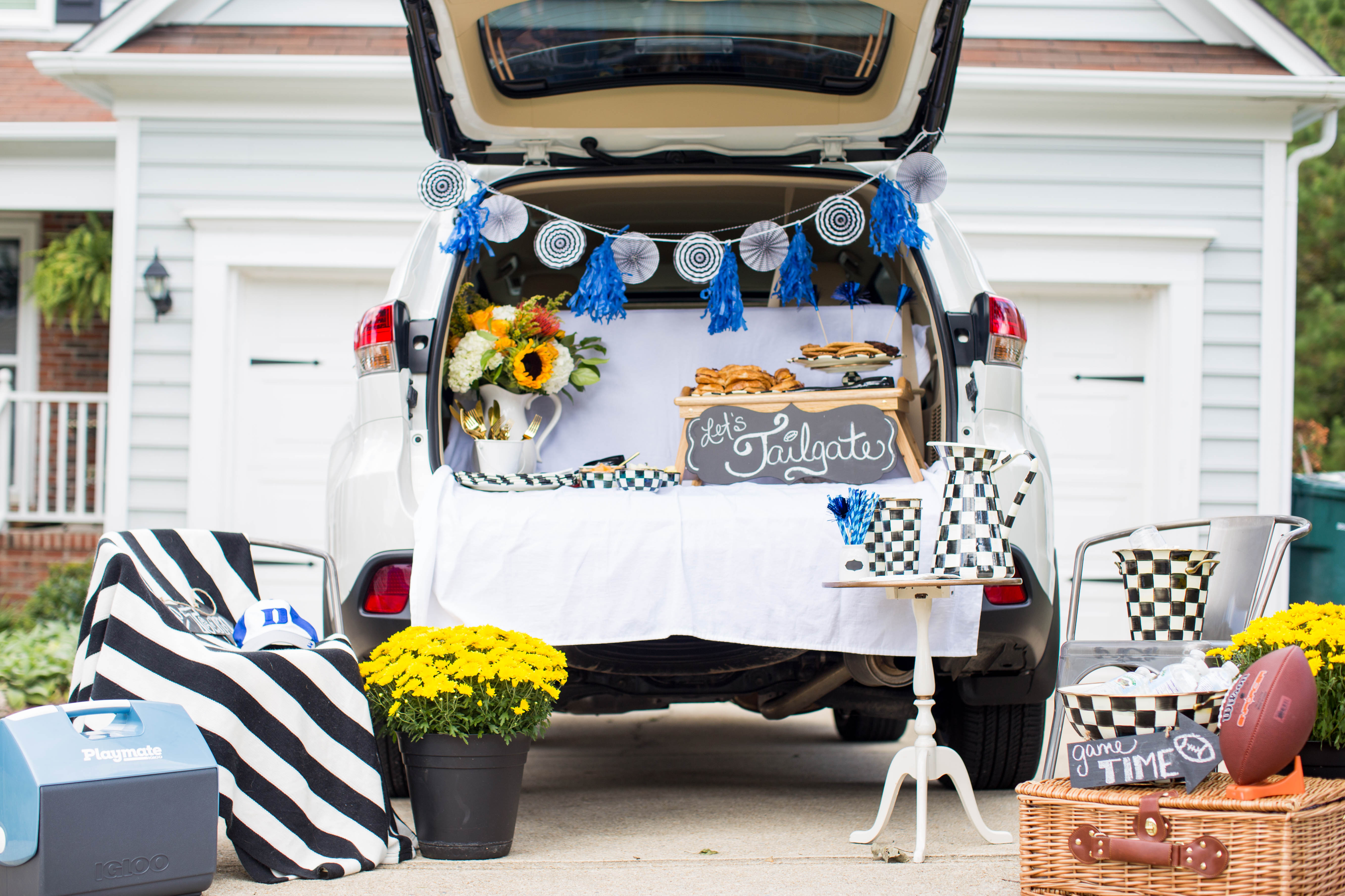 How to: Host a Great Tailgate Party by North Carolina lifestyle blogger Coffee Beans and Bobby Pins