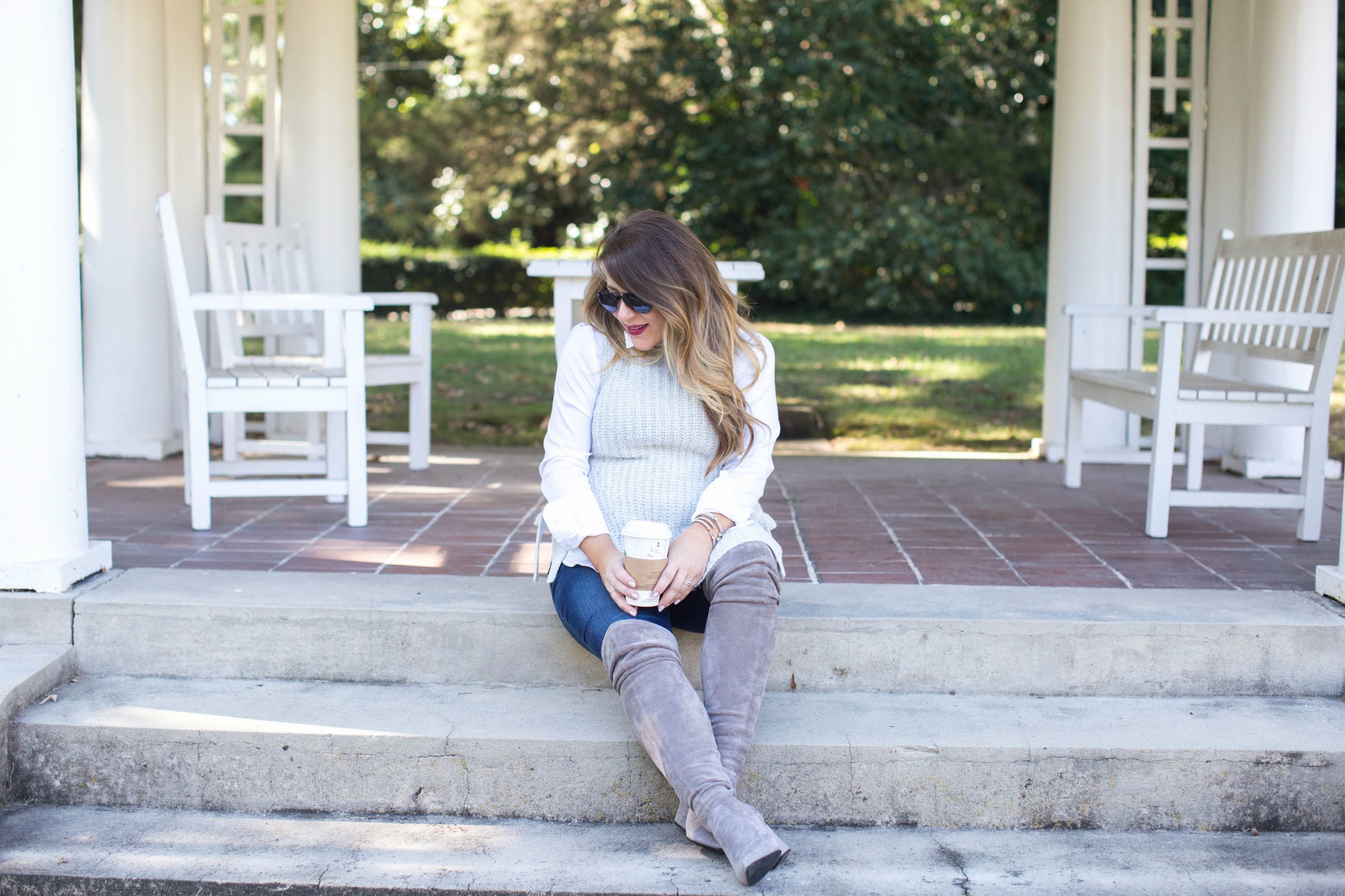 Gray Layers - Fall Fashion: Gray Layers by North Carolina fashion blogger Coffee Beans and Bobby Pins