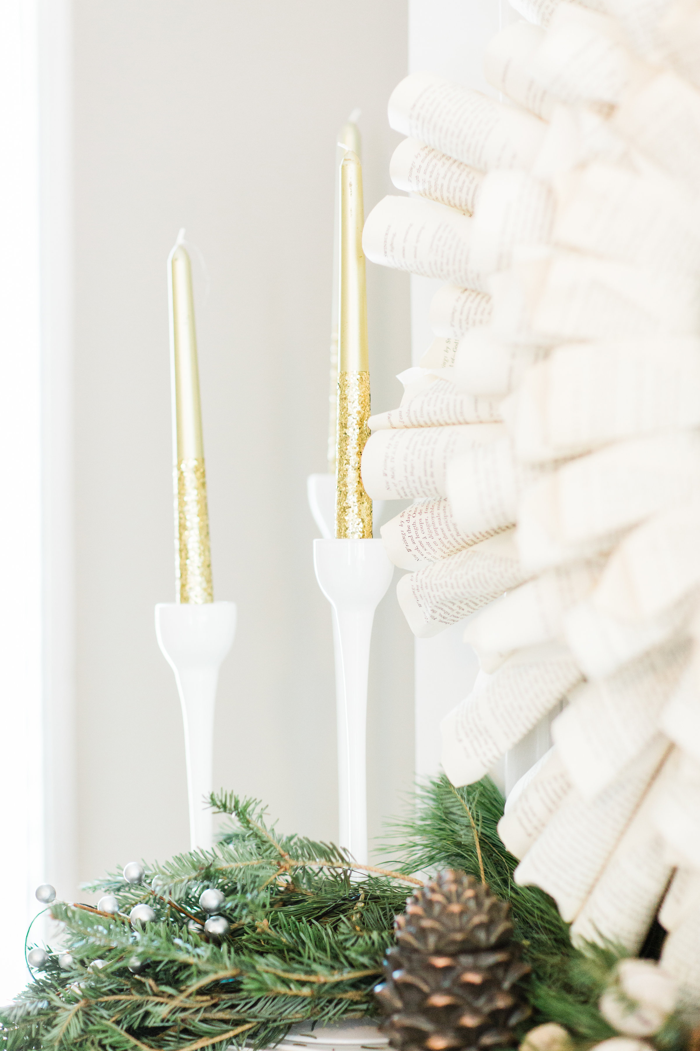 Our Christmas Home Decor by North Carolina style blogger Coffee Beans and Bobby Pins