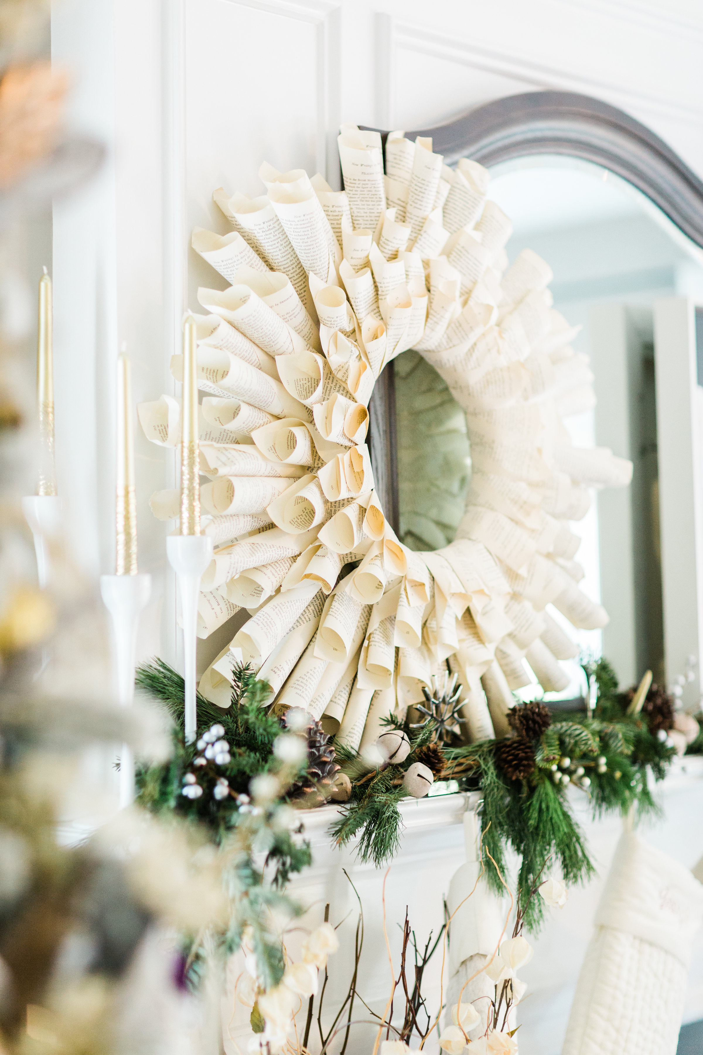 Our Christmas Home Decor by North Carolina style blogger Coffee Beans and Bobby Pins