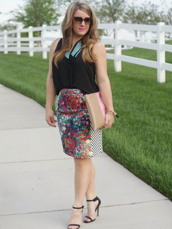 Stripes + Floral and a Clutch Line Giveaway!