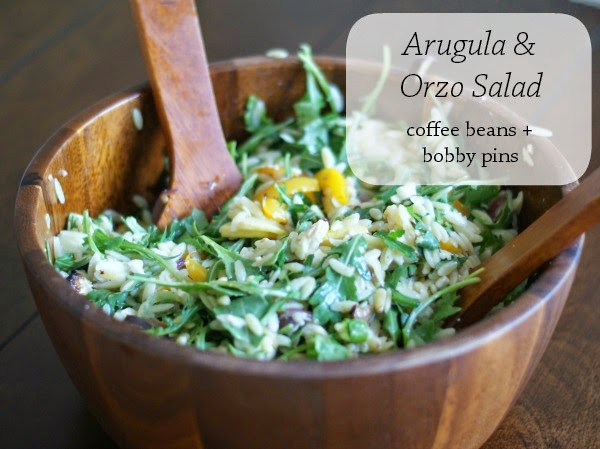 Arugula Orzo Salad