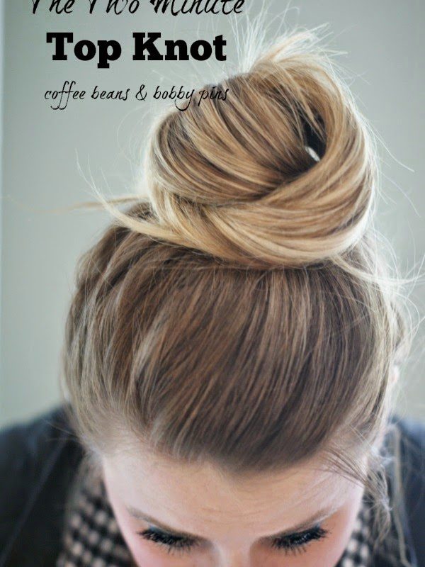 Two-Minute Top Knot Tutorial