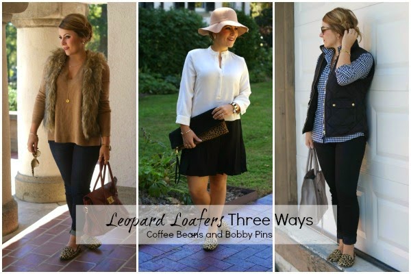 Leopard Loafers: 3 Ways