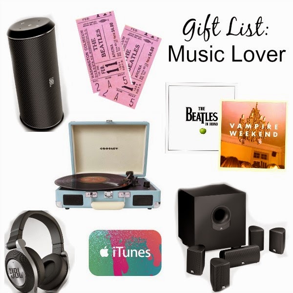 Gift List: Music Lover