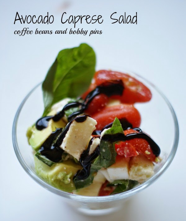 Avocado Caprese Salad