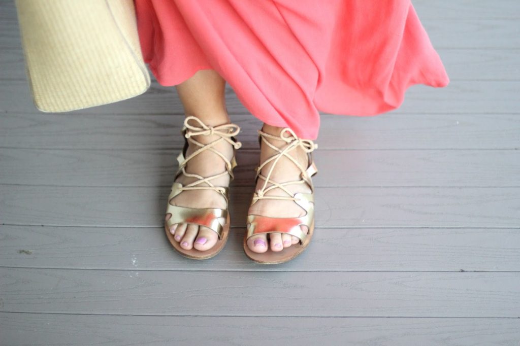 How to wear gladiator Sandals