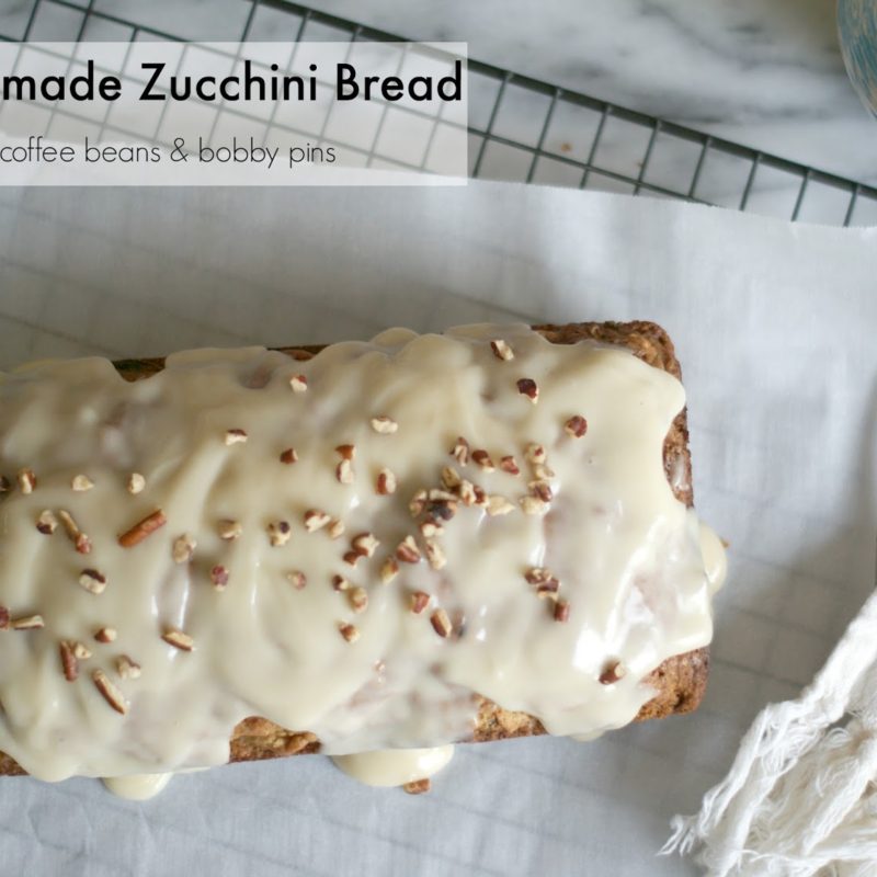 Iced Zucchini Bread