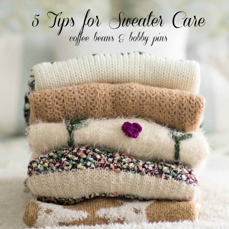 5 Tips for Sweater Care