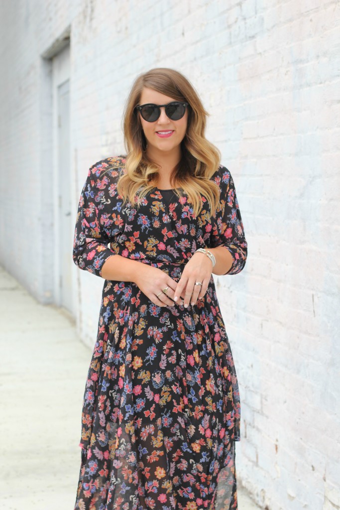 Floral Maxi | Coffee Beans and Bobby Pins
