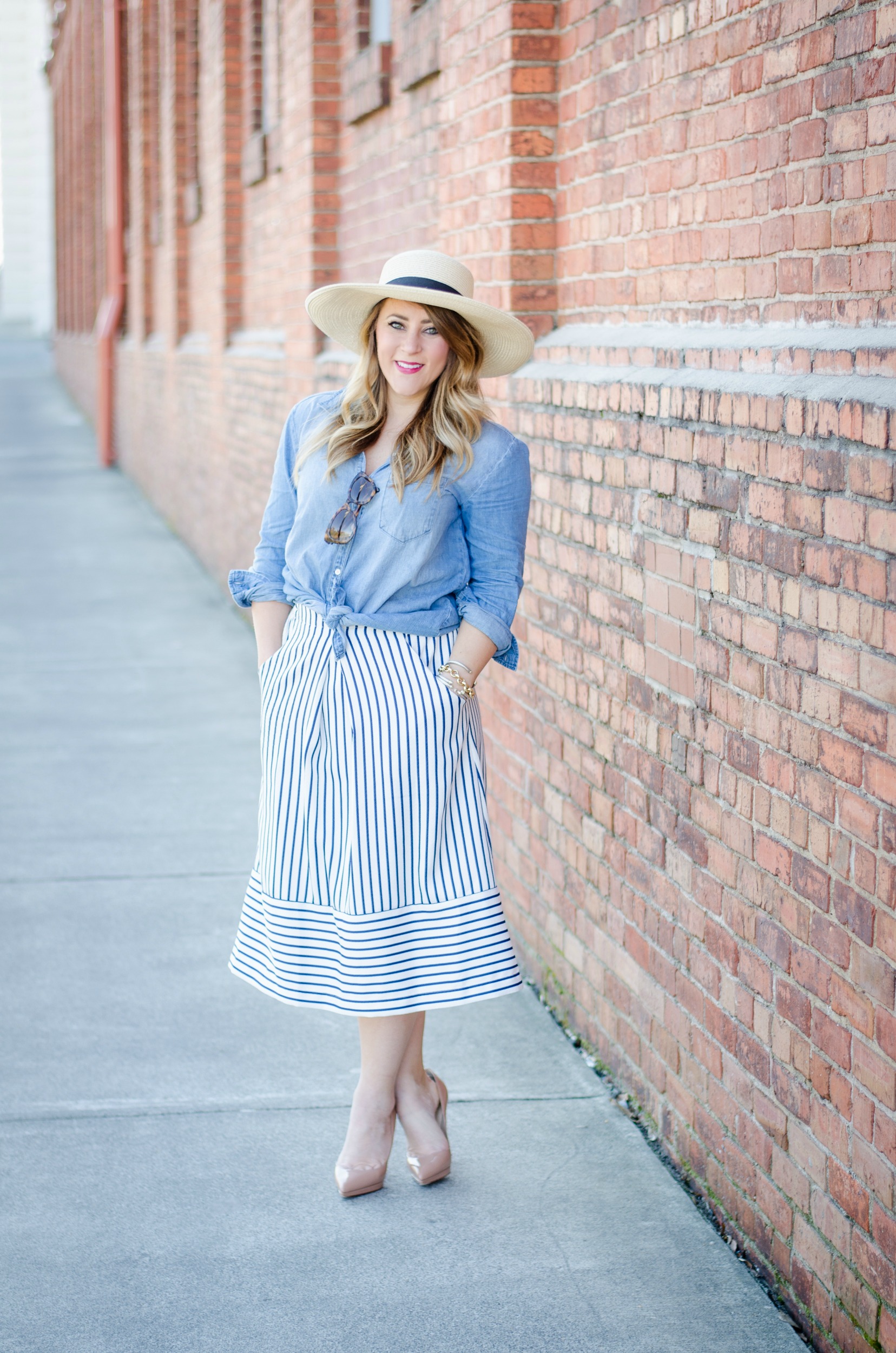 Spring Chambray Look