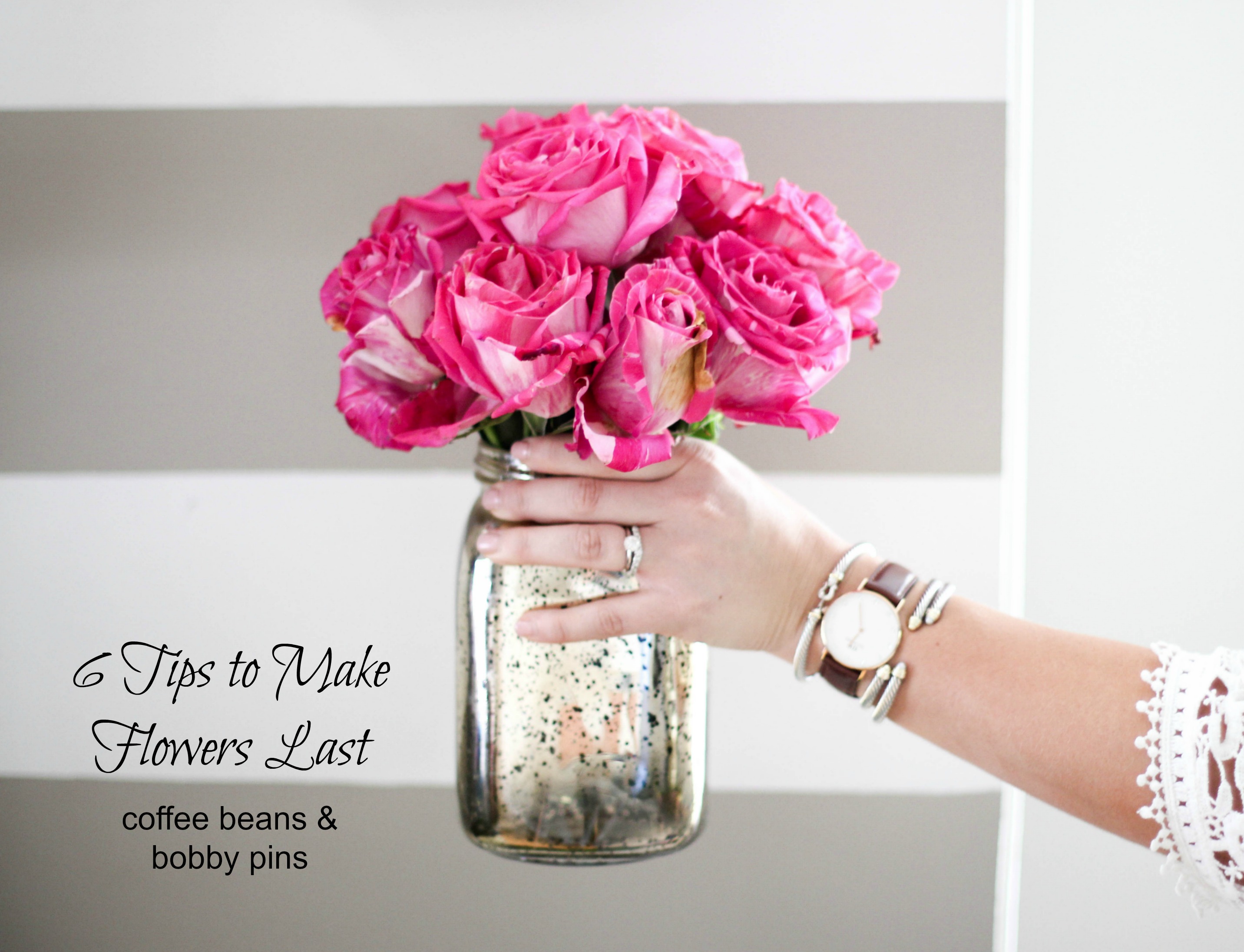 6 tips to help flowers last