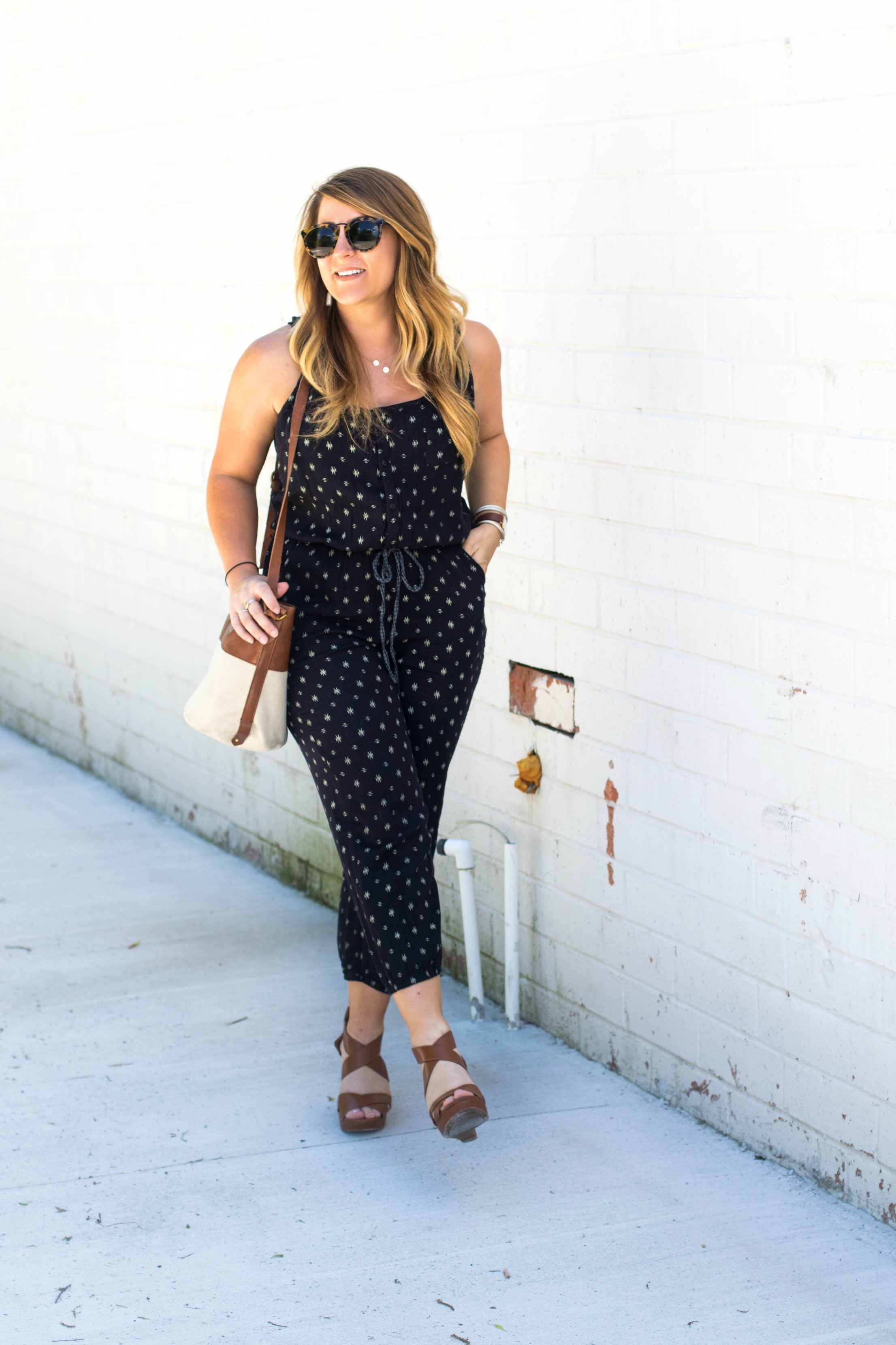Coffee Beans and Bobby Pins Jumpsuit