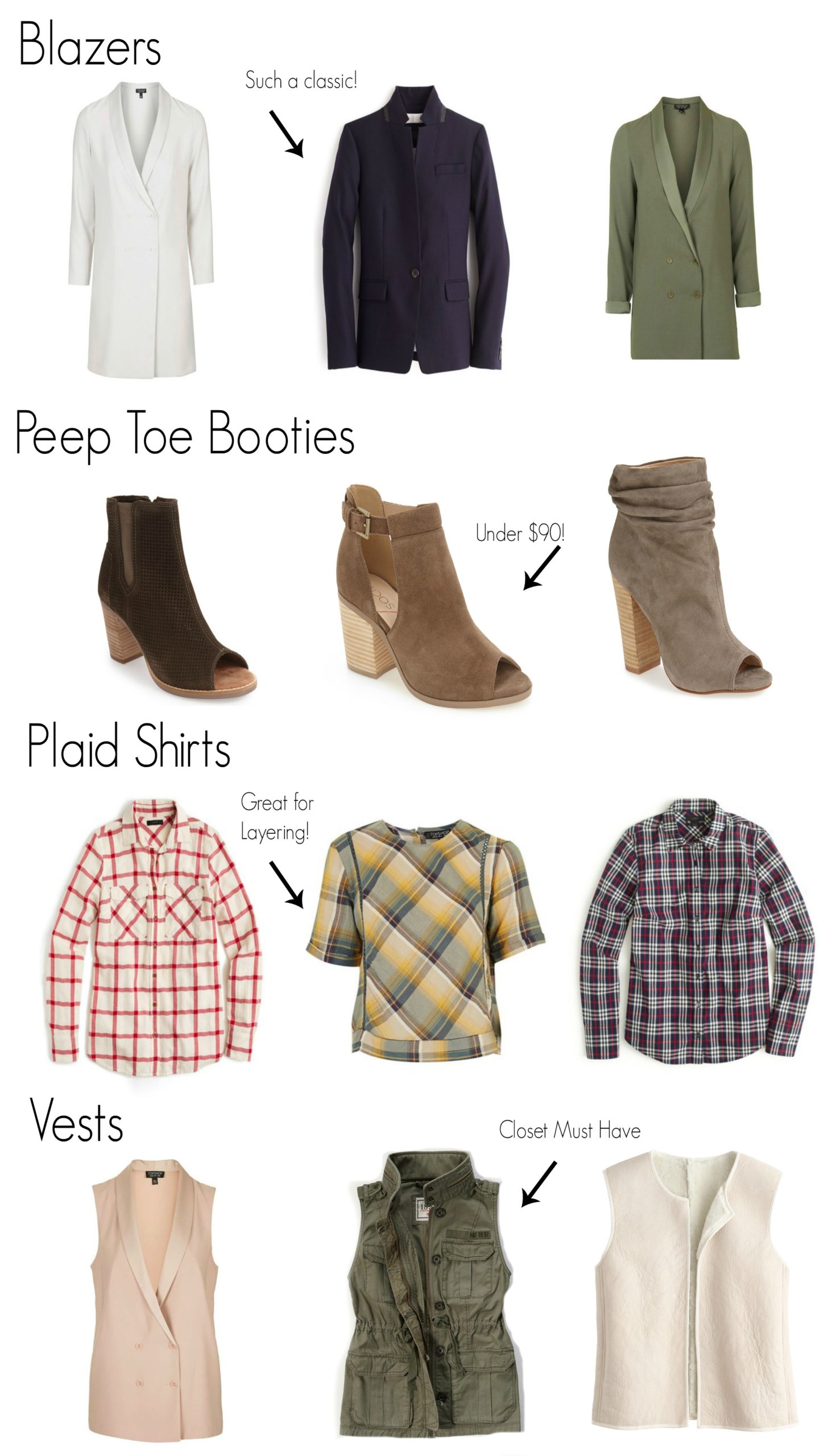 4 Wardrobe Essentials for Fall
