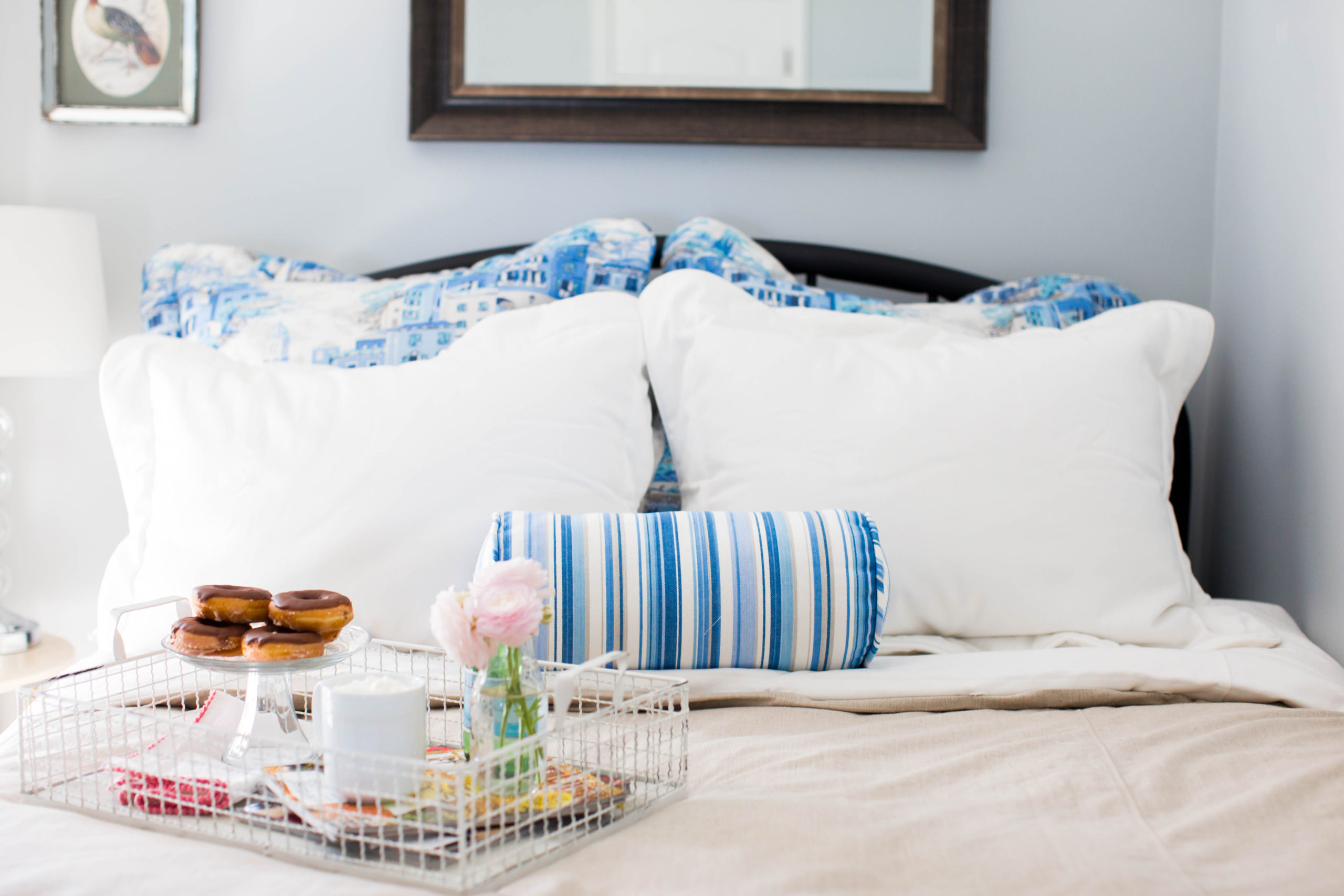Close to Custom Linens Guest Bedroom Makeover