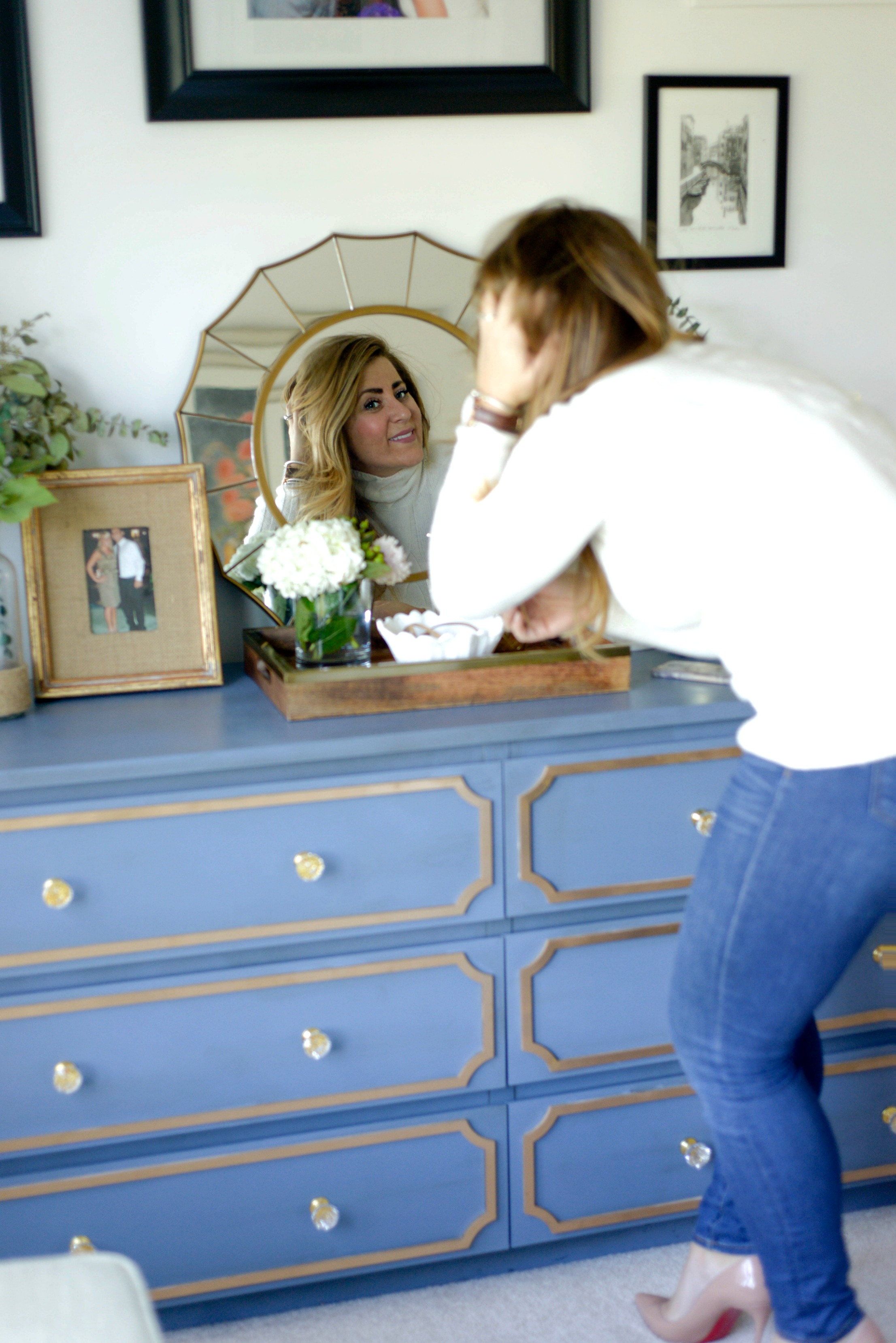 Ikea Dresser Makeover by lifestyle blogger Amy of Coffee Beans and Bobby Pins