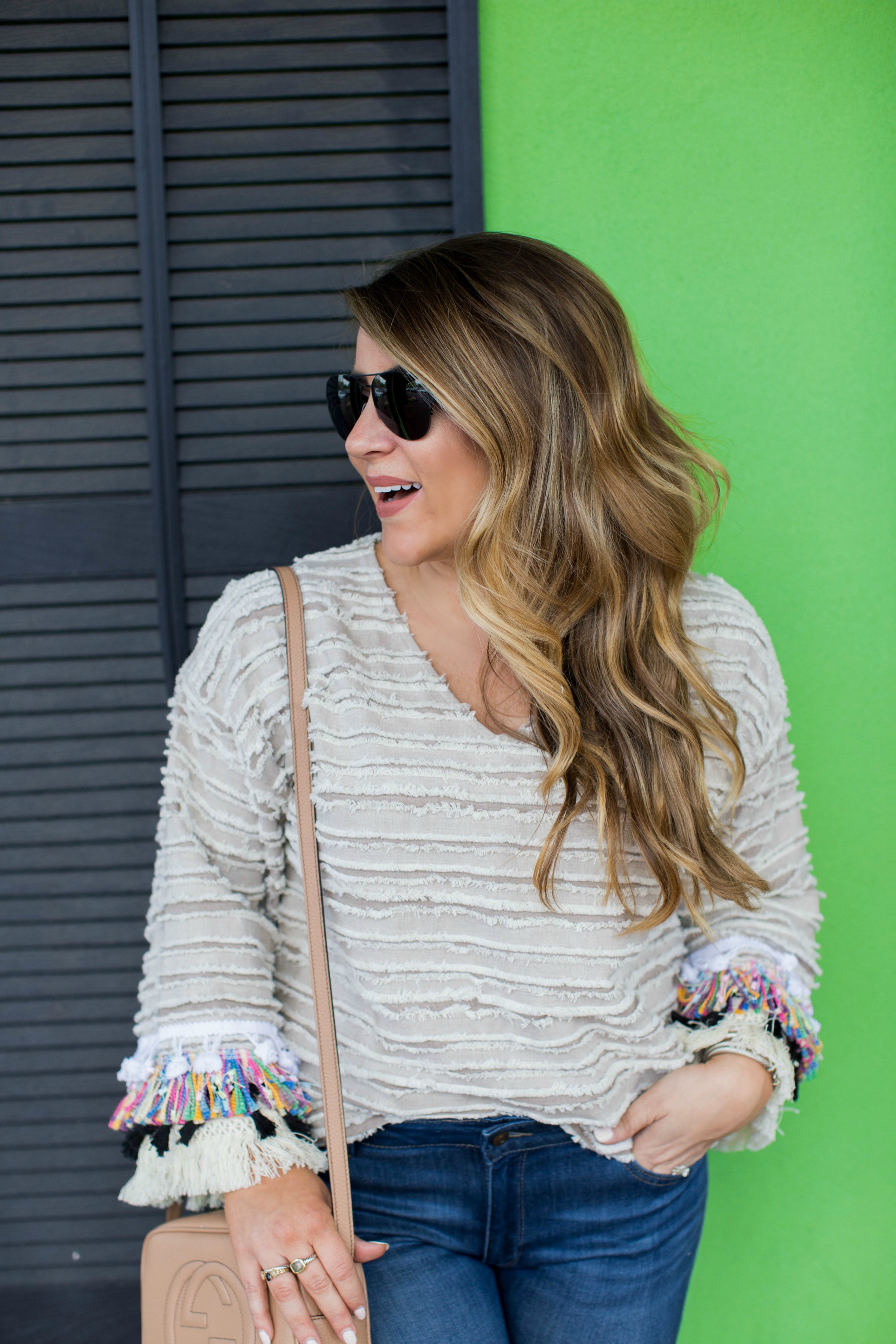 Fringe and Bell Sleeves | coffeebeansandbobbypins.com