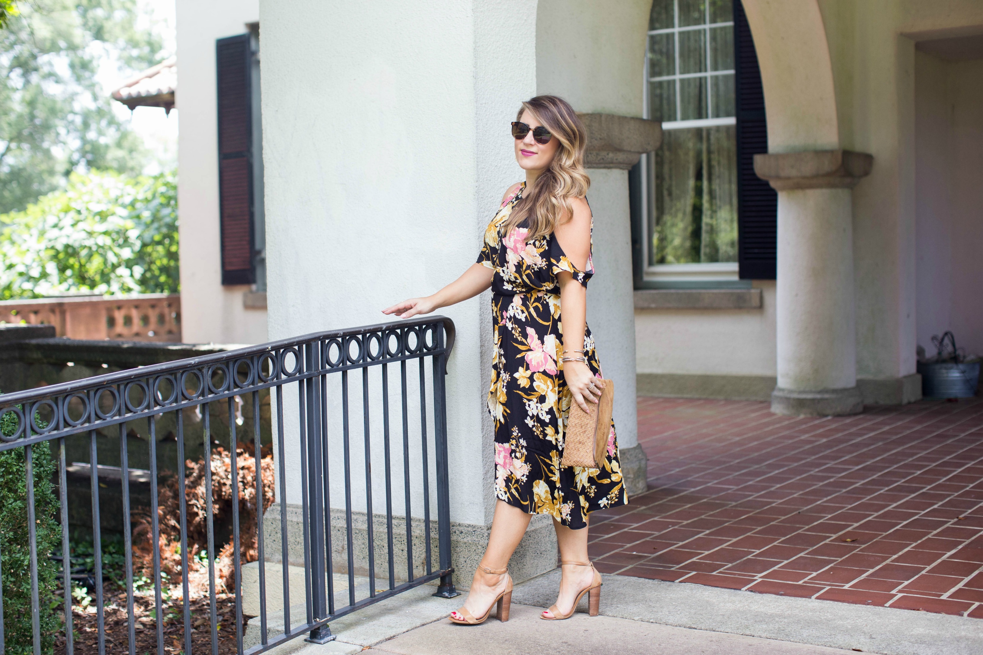 Summer Dress to Fall Transition by NC fashion blogger Coffee Beans and Bobby Pins
