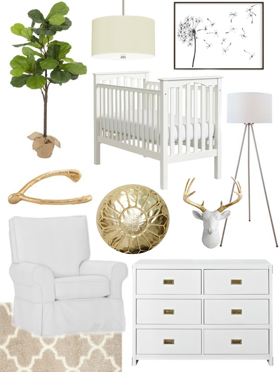 Gender Neutral Nursery Design Ideas by NC lifestyle blogger Coffee Beans and Bobby Pins