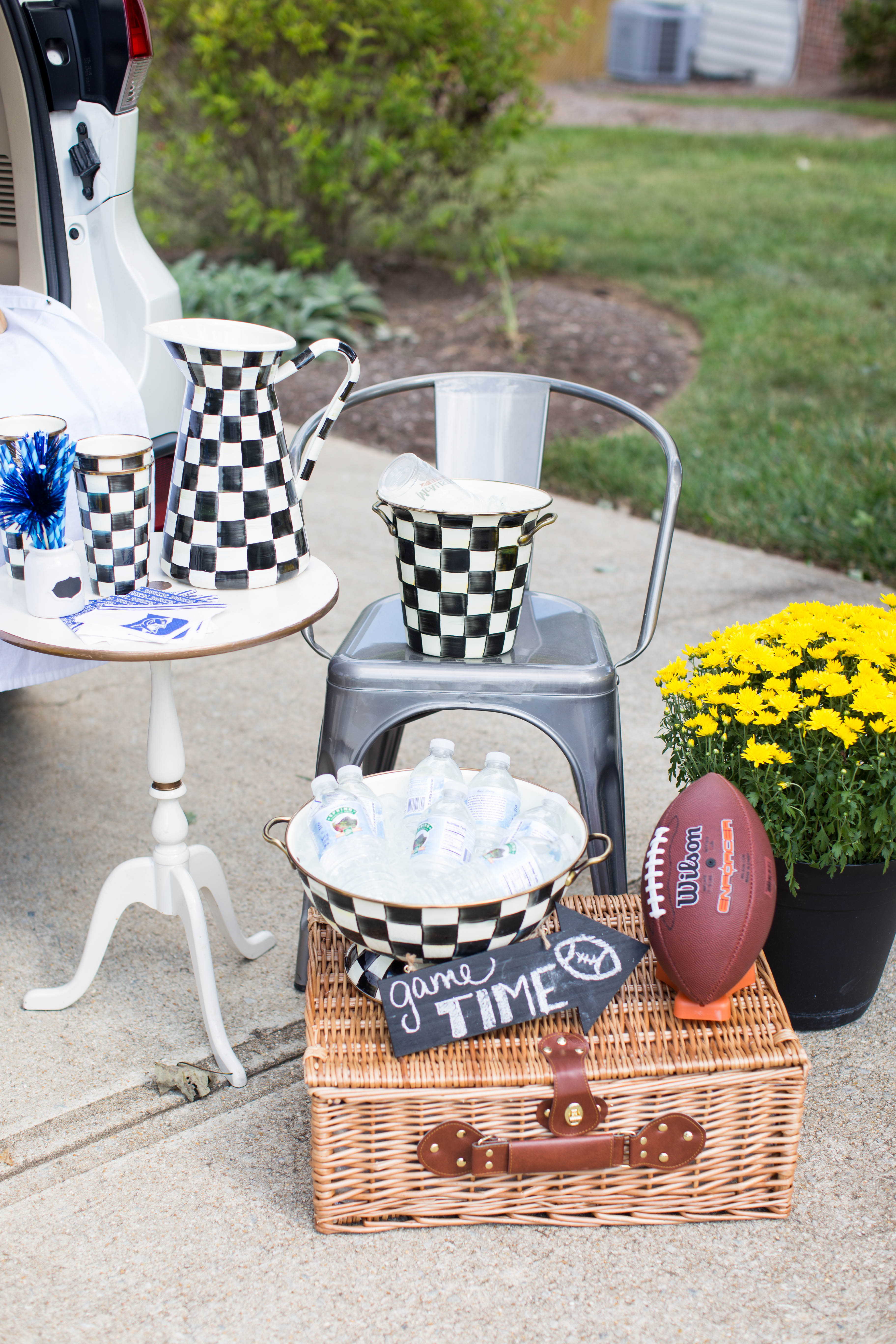 How to: Host a Great Tailgate Party by North Carolina lifestyle blogger Coffee Beans and Bobby Pins