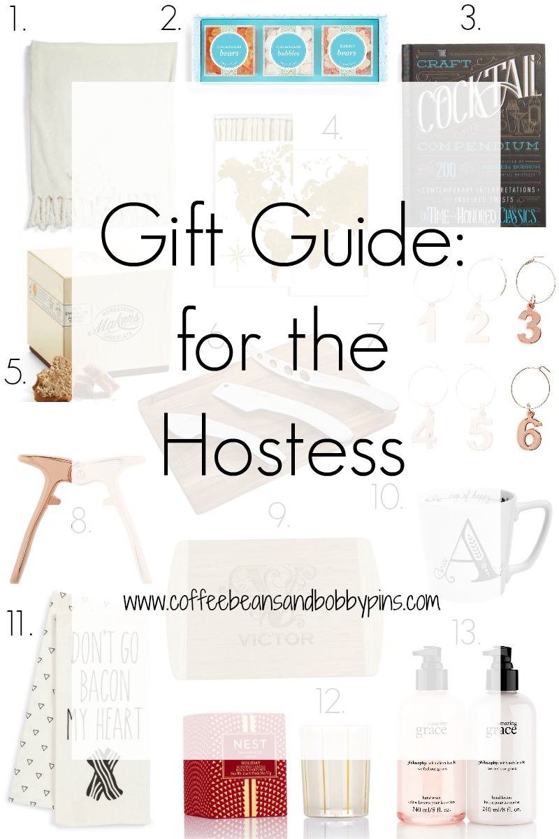 Holiday Gift Guide: 13 Gifts for the Hostess by North Carolina lifestyle blogger Coffee Beans and Bobby Pins