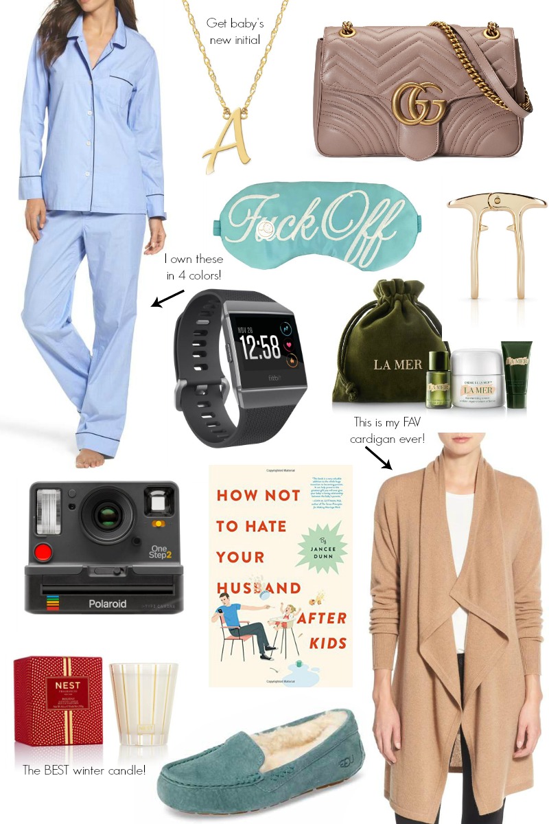 Holiday Gift Guide: Expectant and New Mom Gift Ideas by North Carolina style blogger Coffee beans and Bobby Pins