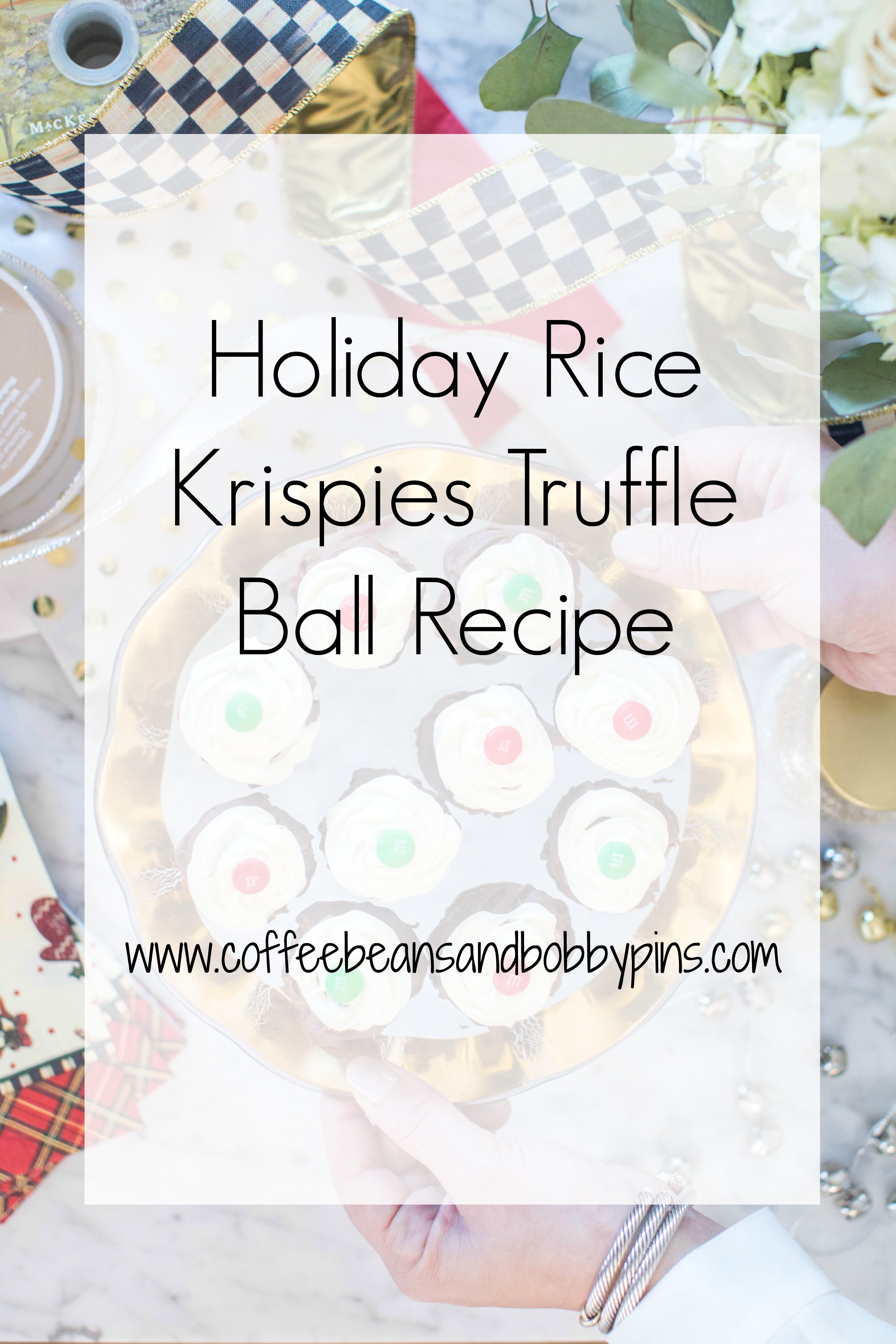 Holiday Rice Krispies® Recipe by North Carolina lifestyle blogger Coffee Beans and Bobby Pins