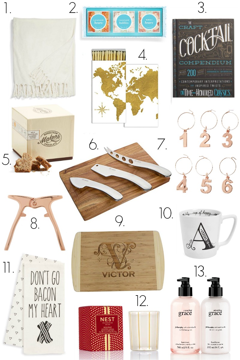 Gift Guide: for the Hostess - Holiday Gift Guide: 13 Gifts for the Hostess by North Carolina lifestyle blogger Coffee Beans and Bobby Pins