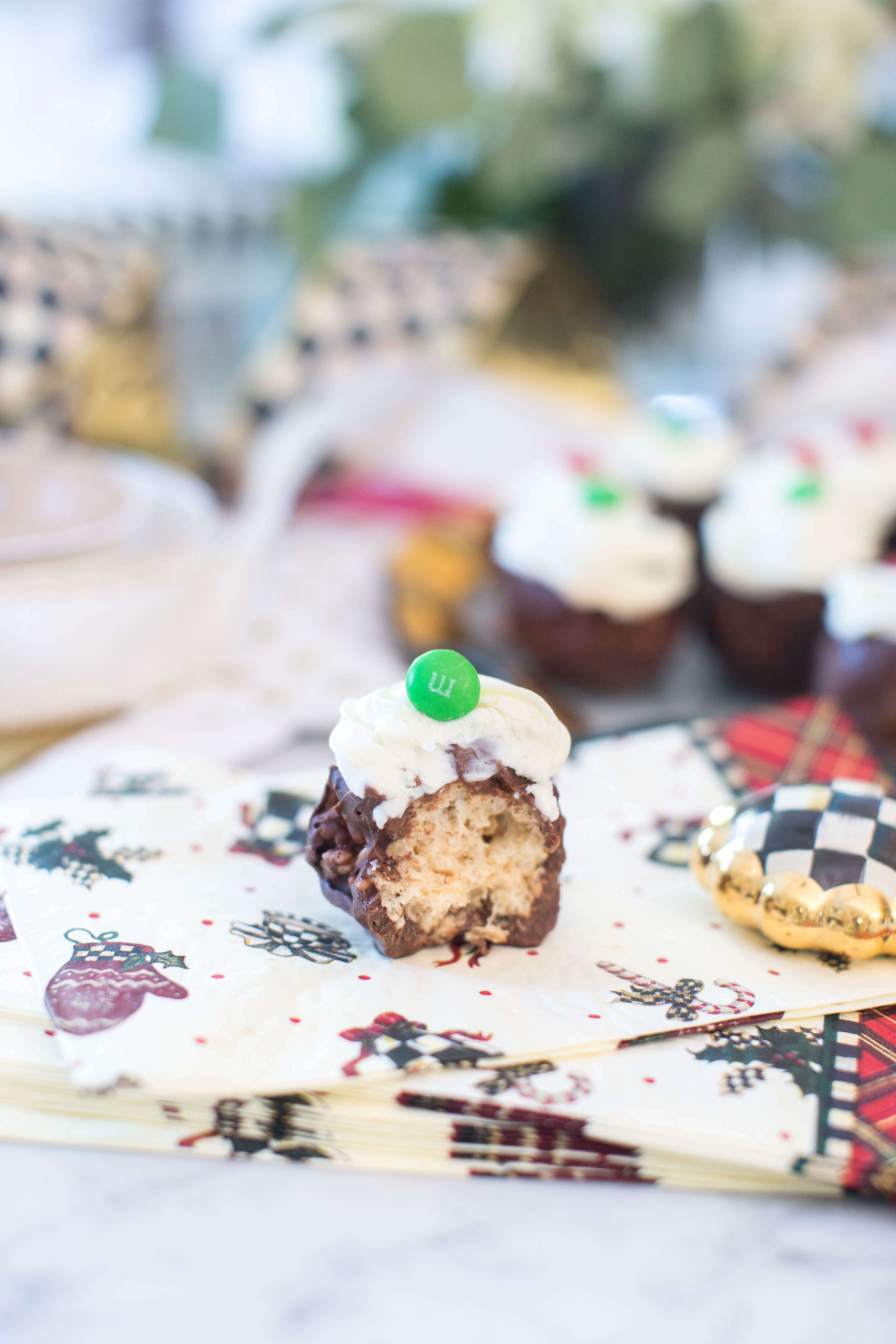 Holiday Rice Krispies® Recipe by North Carolina lifestyle blogger Coffee Beans and Bobby Pins
