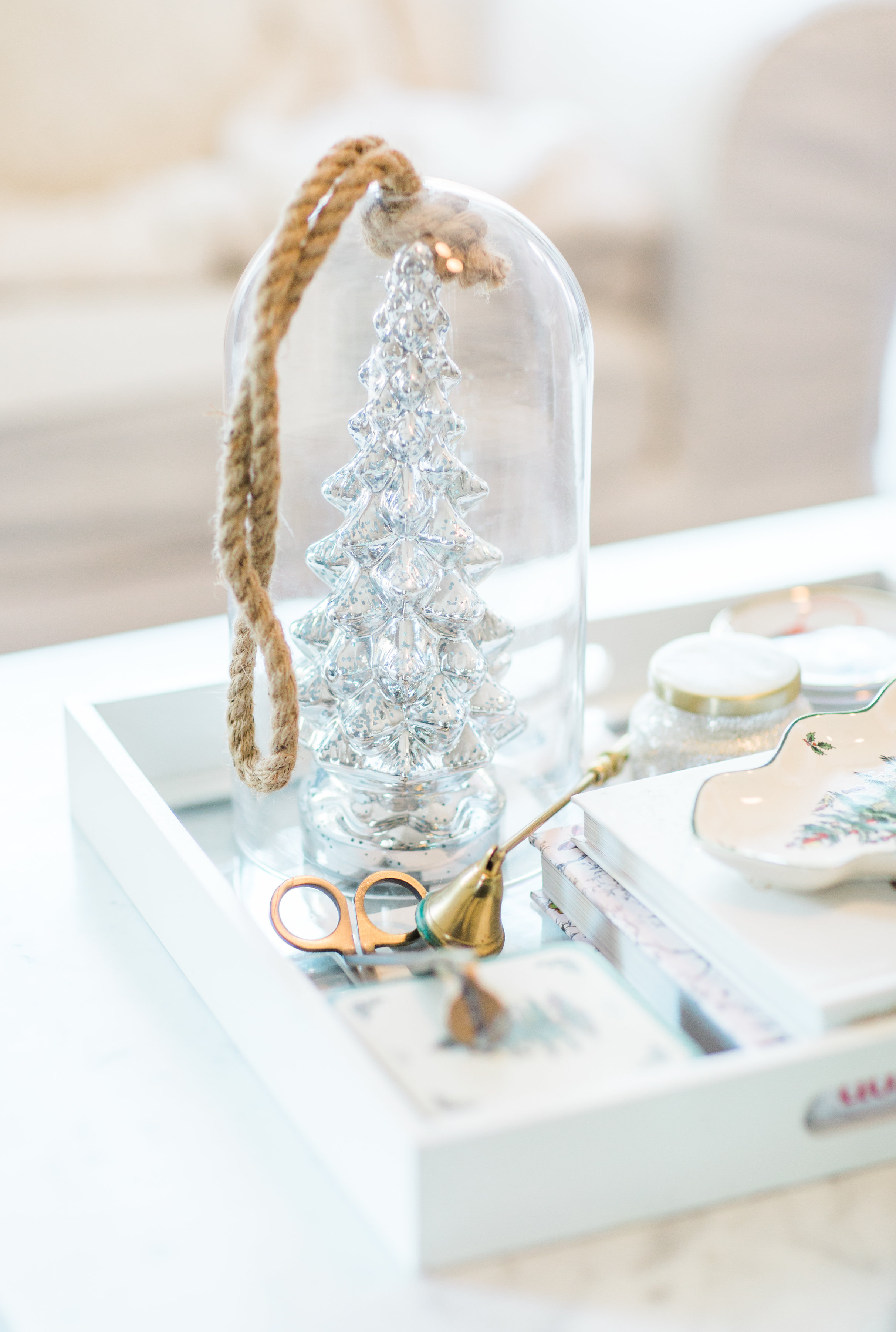 Our Christmas Home Decor by North Carolina style blogger Coffee Beans and Bobby Pins