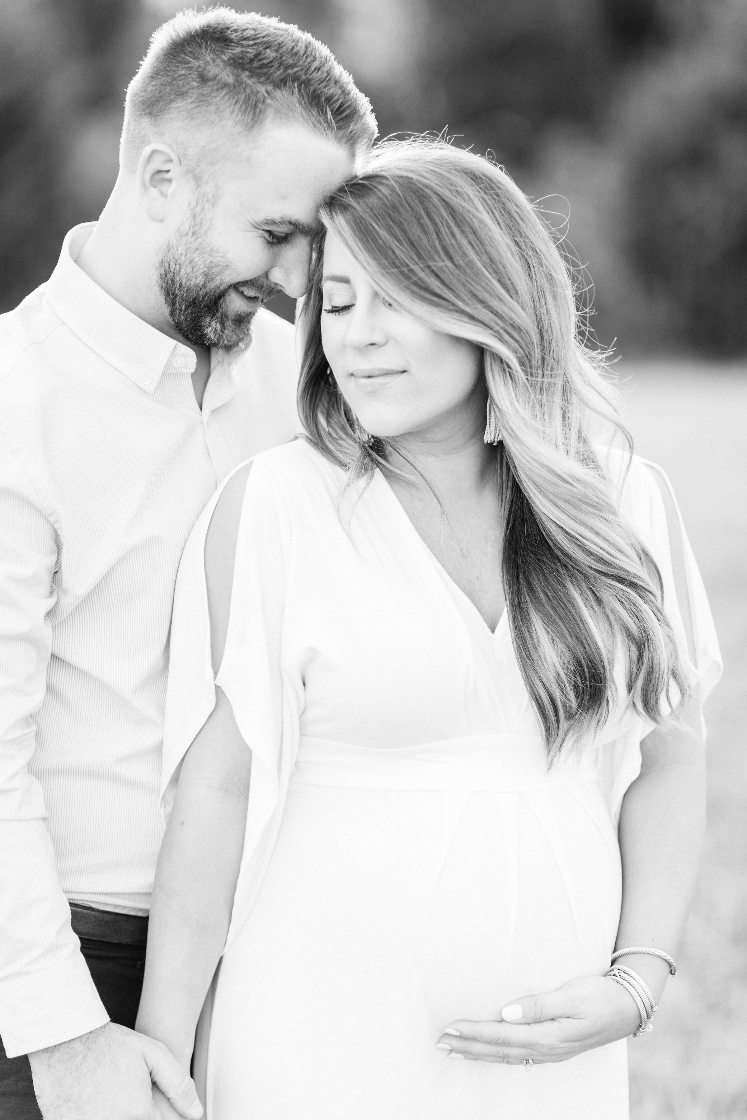 Our Maternity Photoshoot by North Carolina style blogger Coffee Beans and Bobby Pins