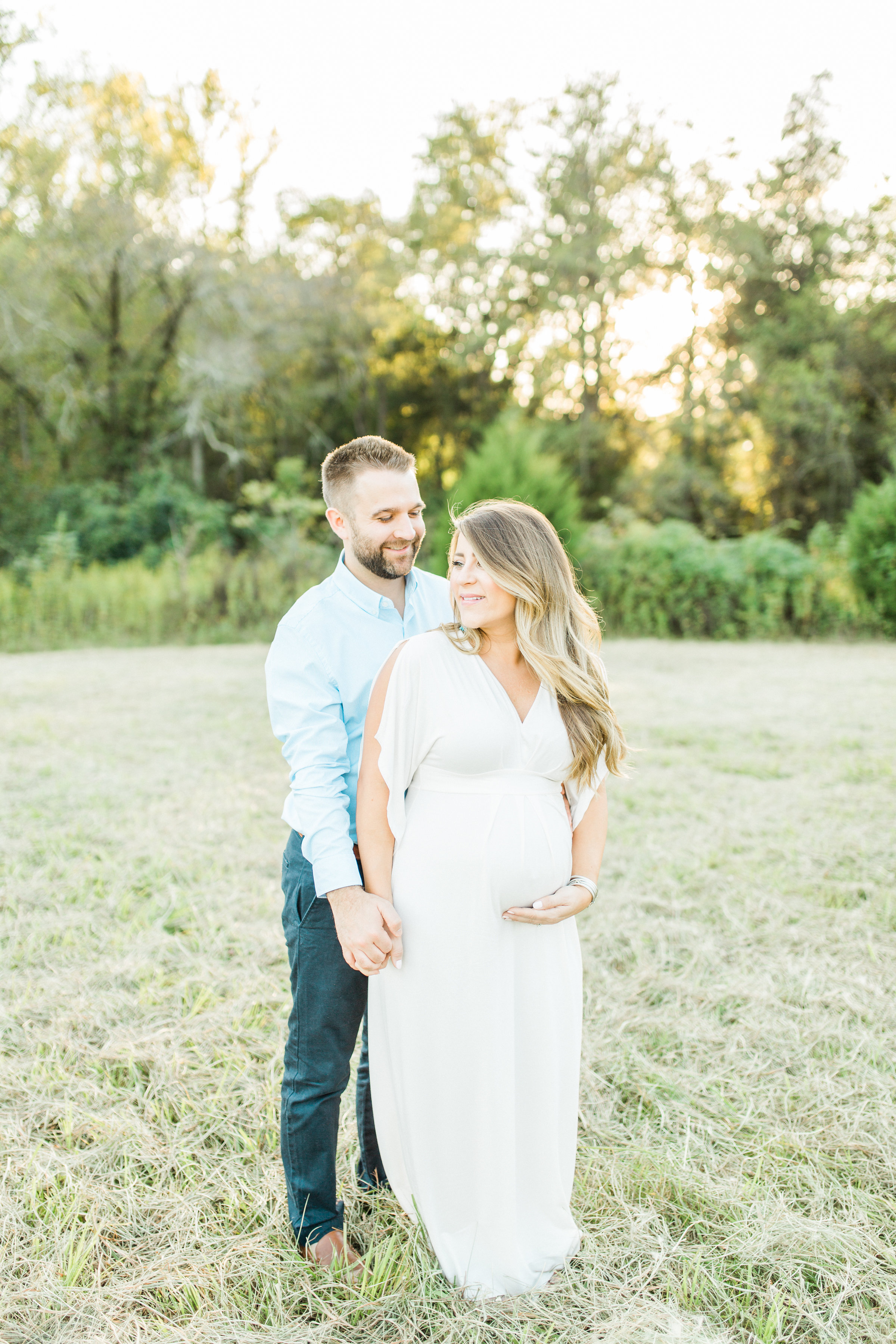 Our Maternity Photoshoot by North Carolina style blogger Coffee Beans and Bobby Pins