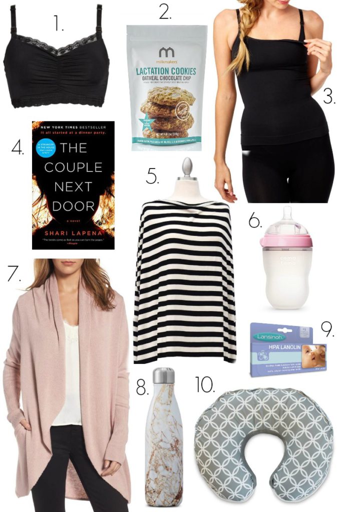 New Mom Nursing Essentials by popular North Carolina mom blogger Coffee Beans and Bobby Pins