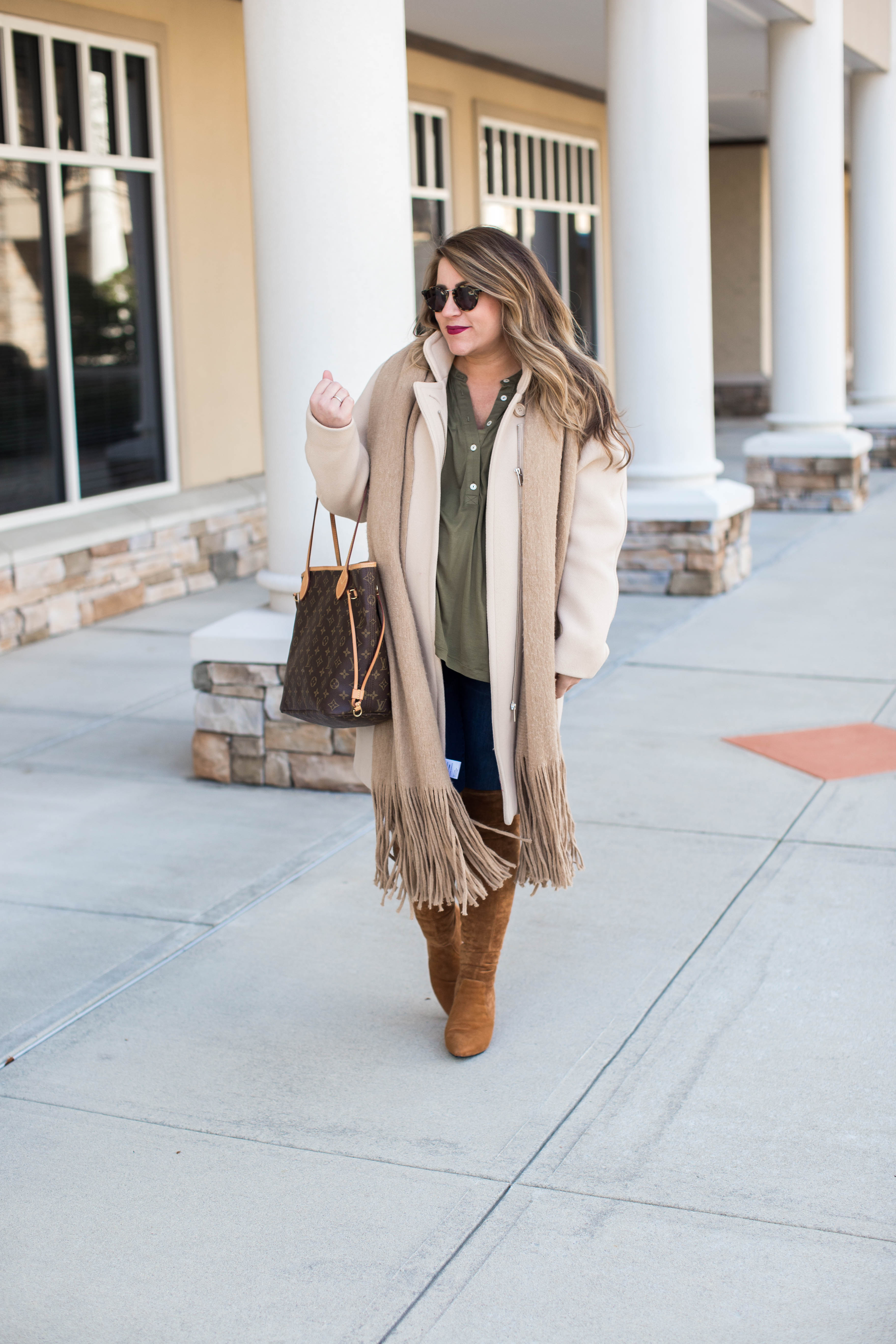 Cocoon Coat by popular North Carolina style blogger Coffee Beans and Bobby Pins
