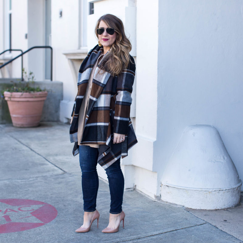 Versatile Plaid Coat & Fitting into Shoes Again