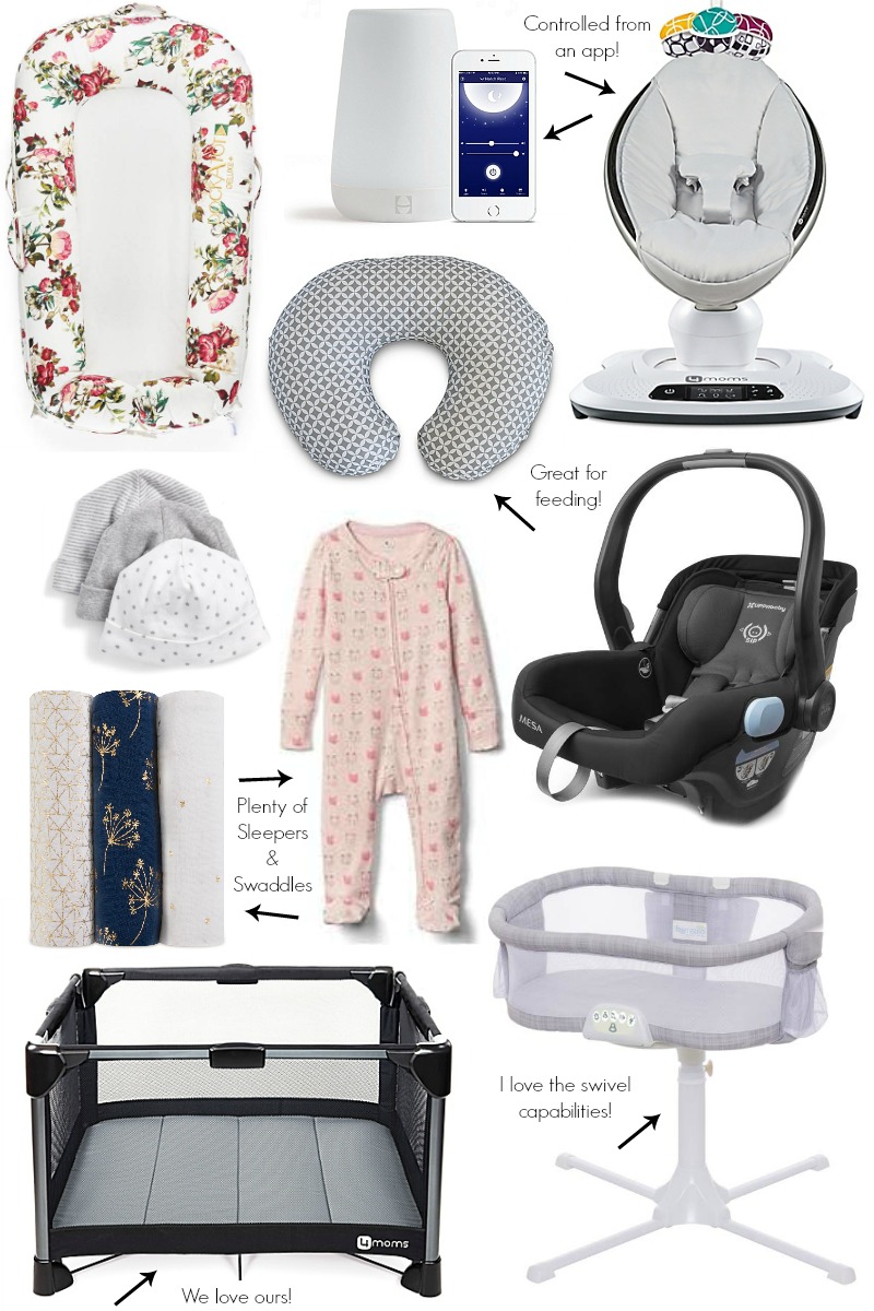 10 Essential Baby Products We Love Two Weeks In by popular North Carolina lifestyle blogger Coffee Beans and Bobby Pins