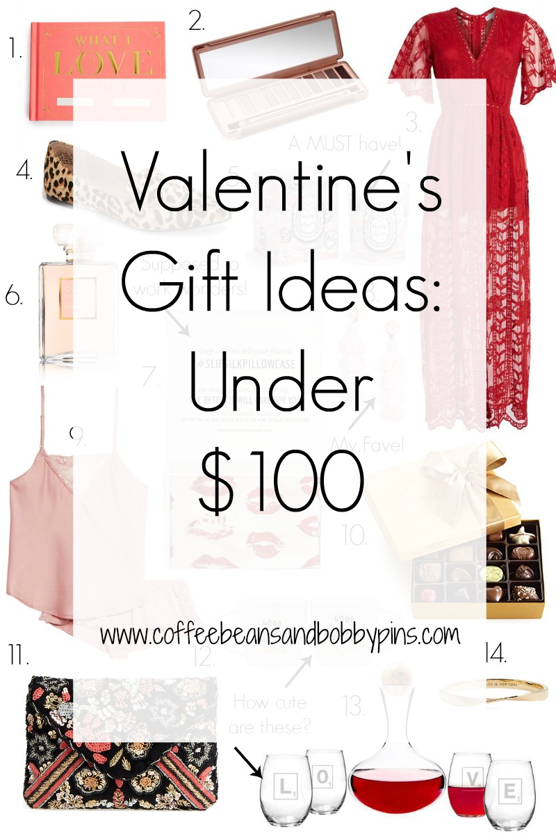 Valentines Gift Ideas: Under $100 by popular North Carolina style blogger Coffee Beans and Bobby Pins
