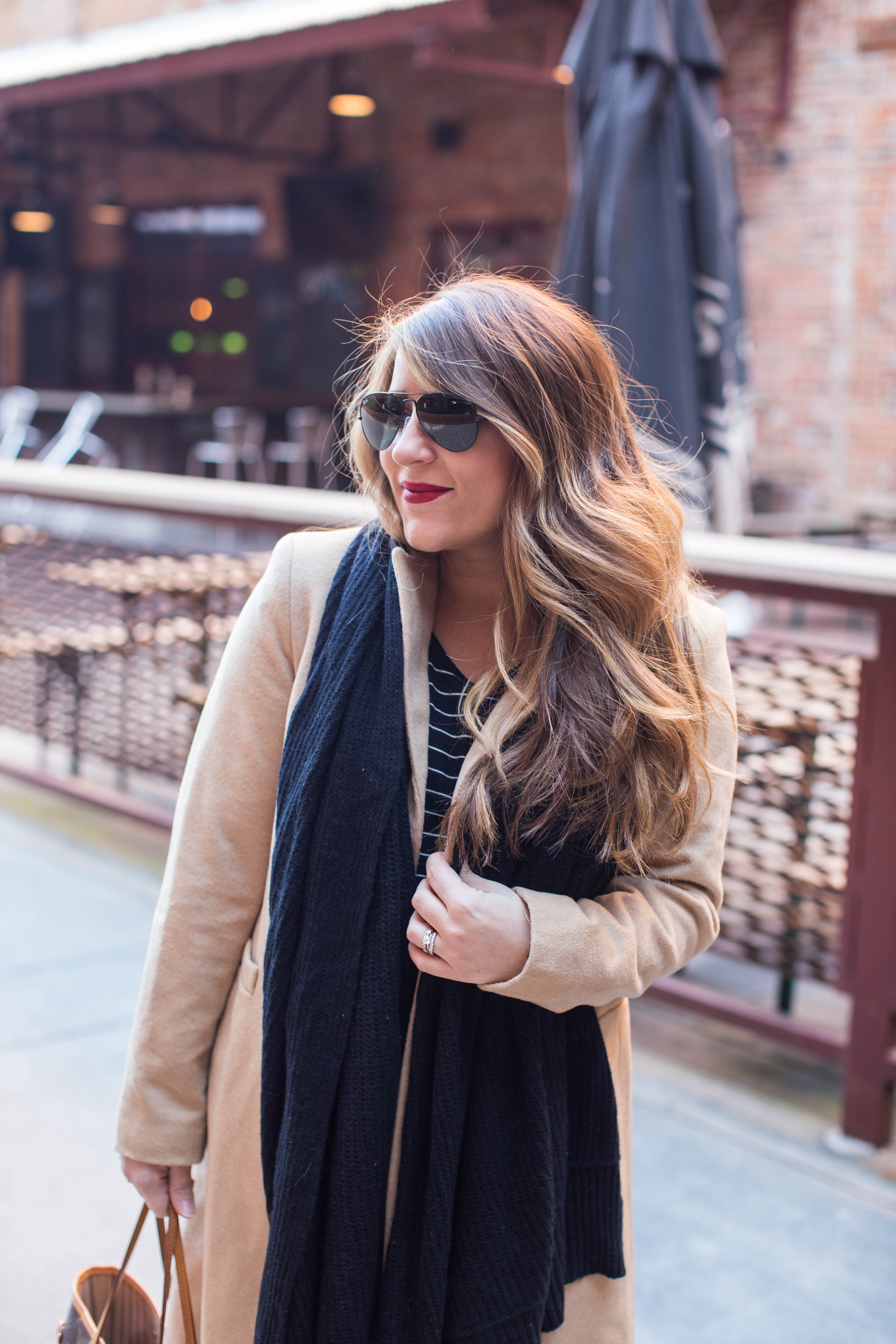 Winter / Spring Layers by popular North Carolina fashion blogger Coffee Beans and Bobby Pins