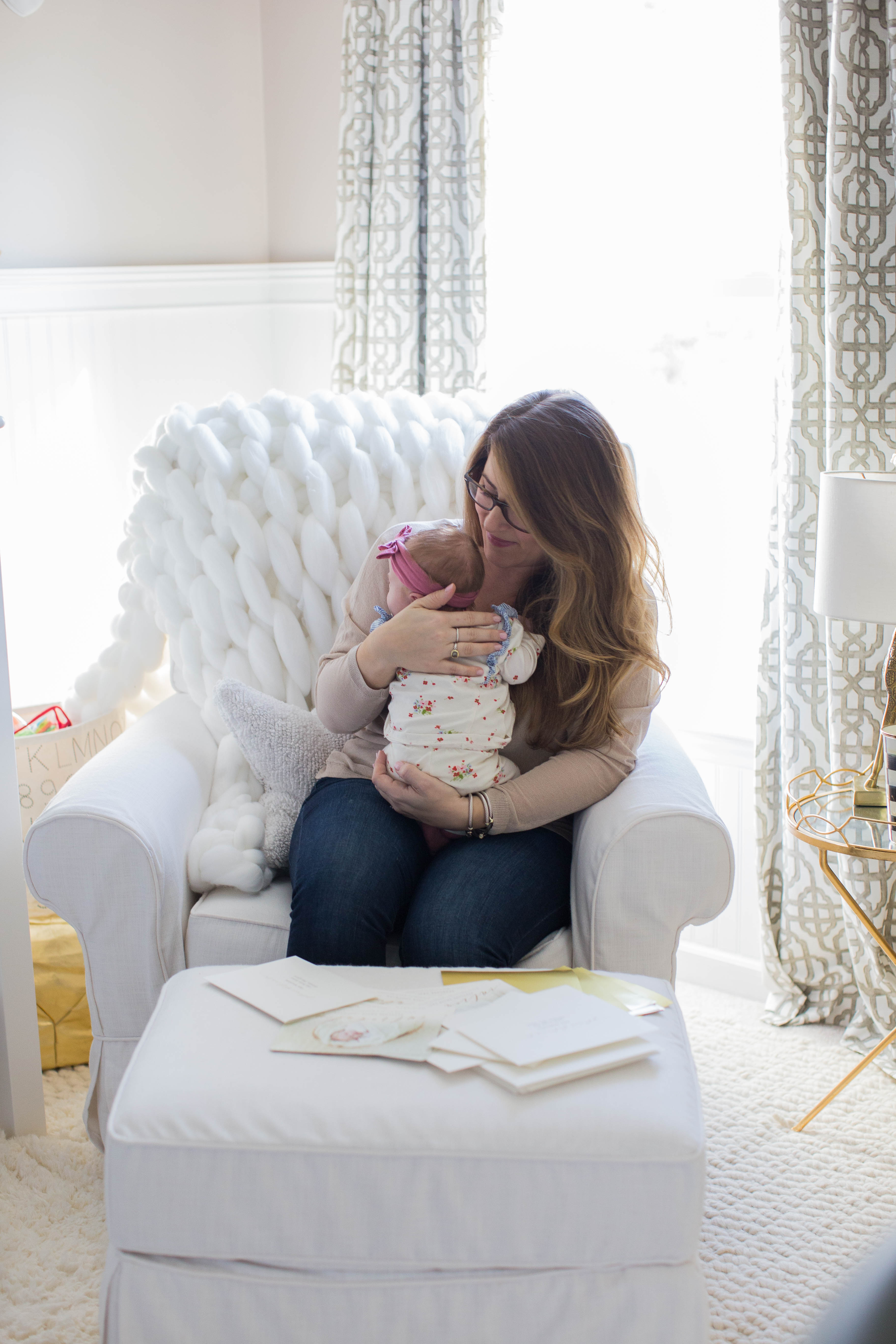 Poppy's Birth Announcements by popular North Carolina lifestyle blogger Coffee Beans and Bobby Pins