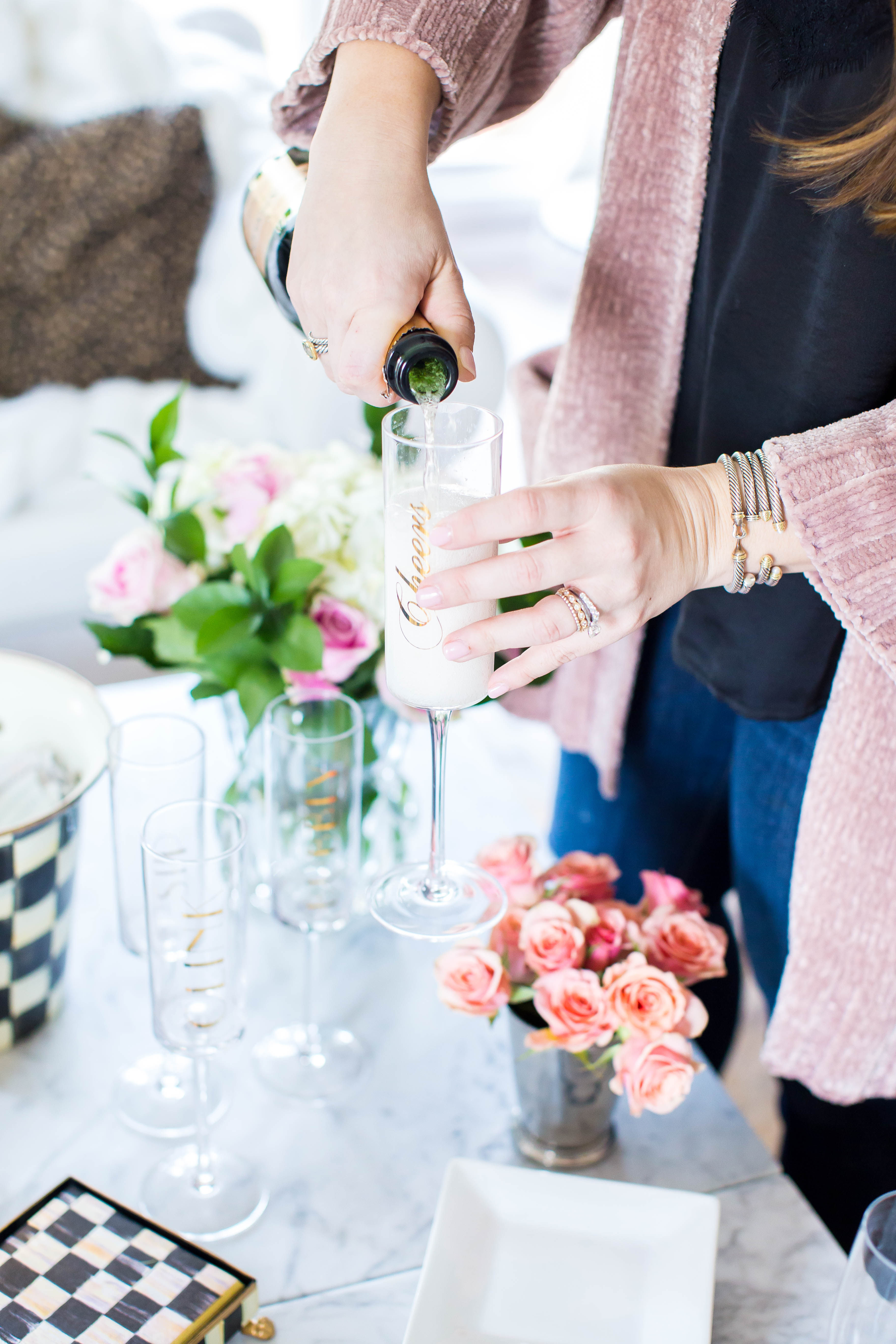 How to Host the Ultimate Girls Night In by popular North Carolina lifestyle blogger Coffee Beans and Bobby Pins