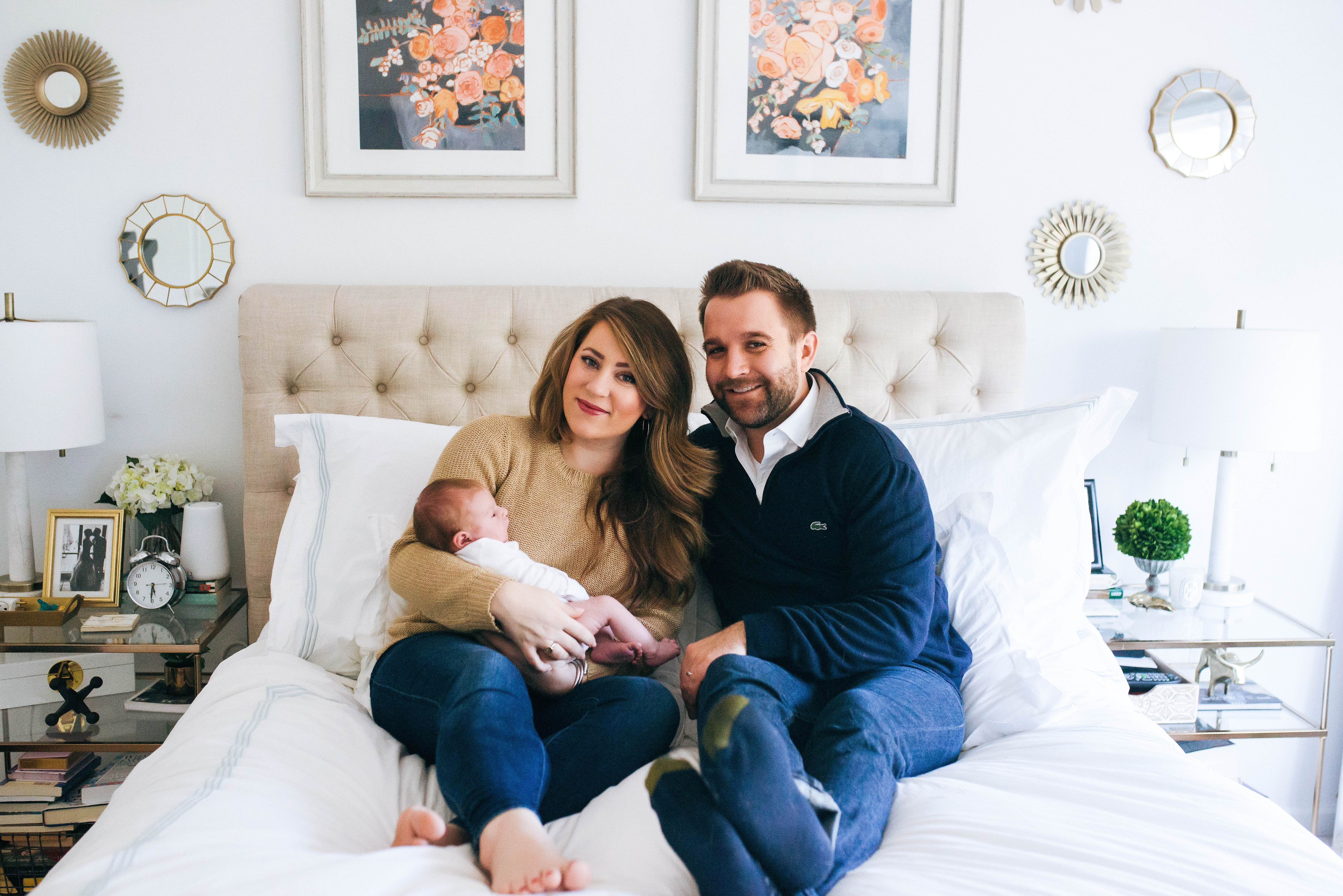 Poppy's Birth Announcements by popular North Carolina lifestyle blogger Coffee Beans and Bobby Pins