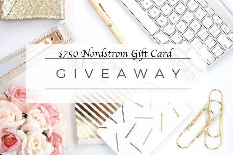 $750 Nordstrom Giveaway!