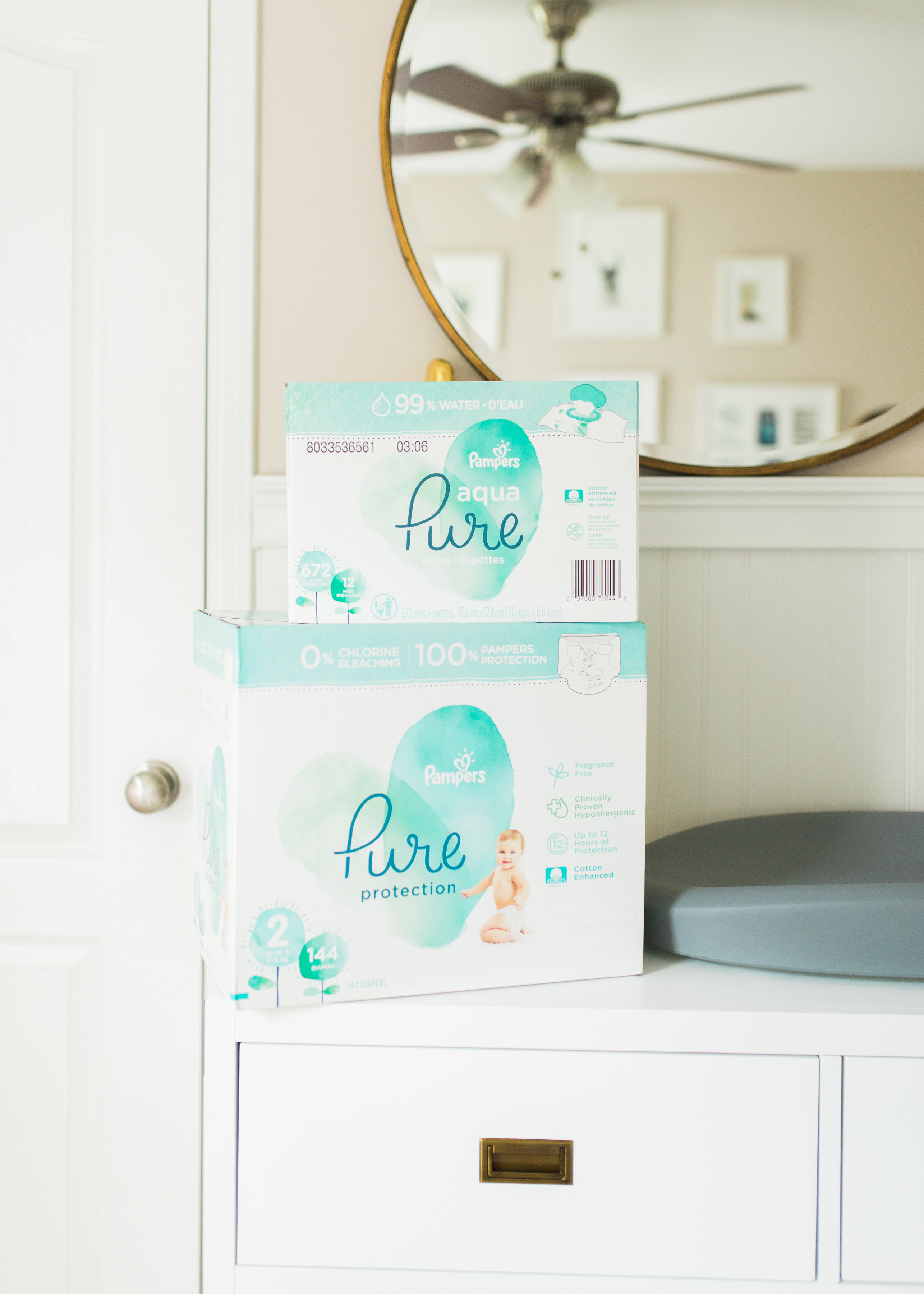 The Best Diapers for Sensitive Skin featured by North Carolina mom blogger, Coffee Beans and Bobby Pins