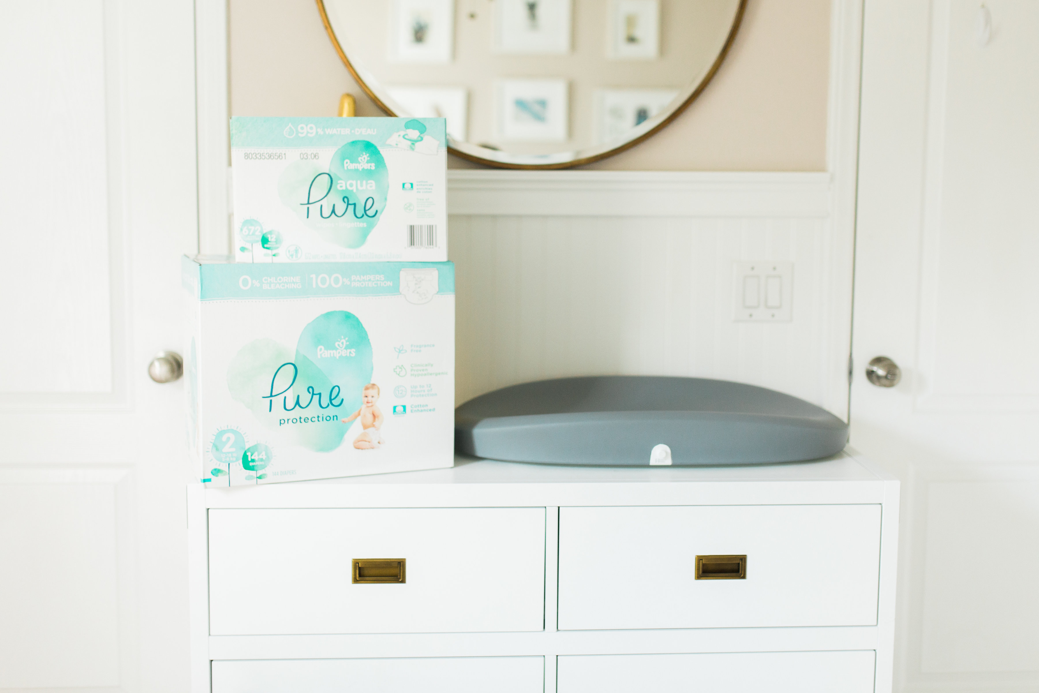 The Best Diapers for Sensitive Skin featured by North Carolina mom blogger, Coffee Beans and Bobby Pins